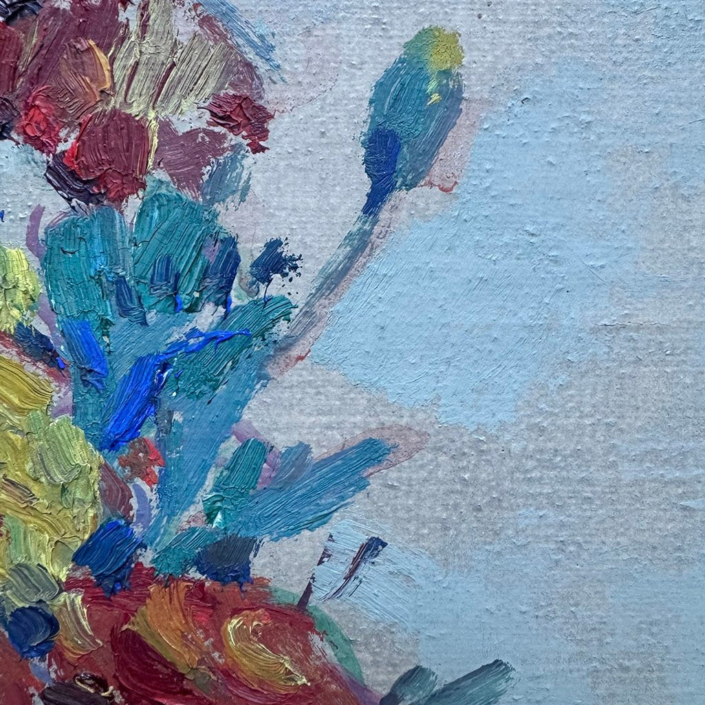 Jug of Flowers Oil Painting