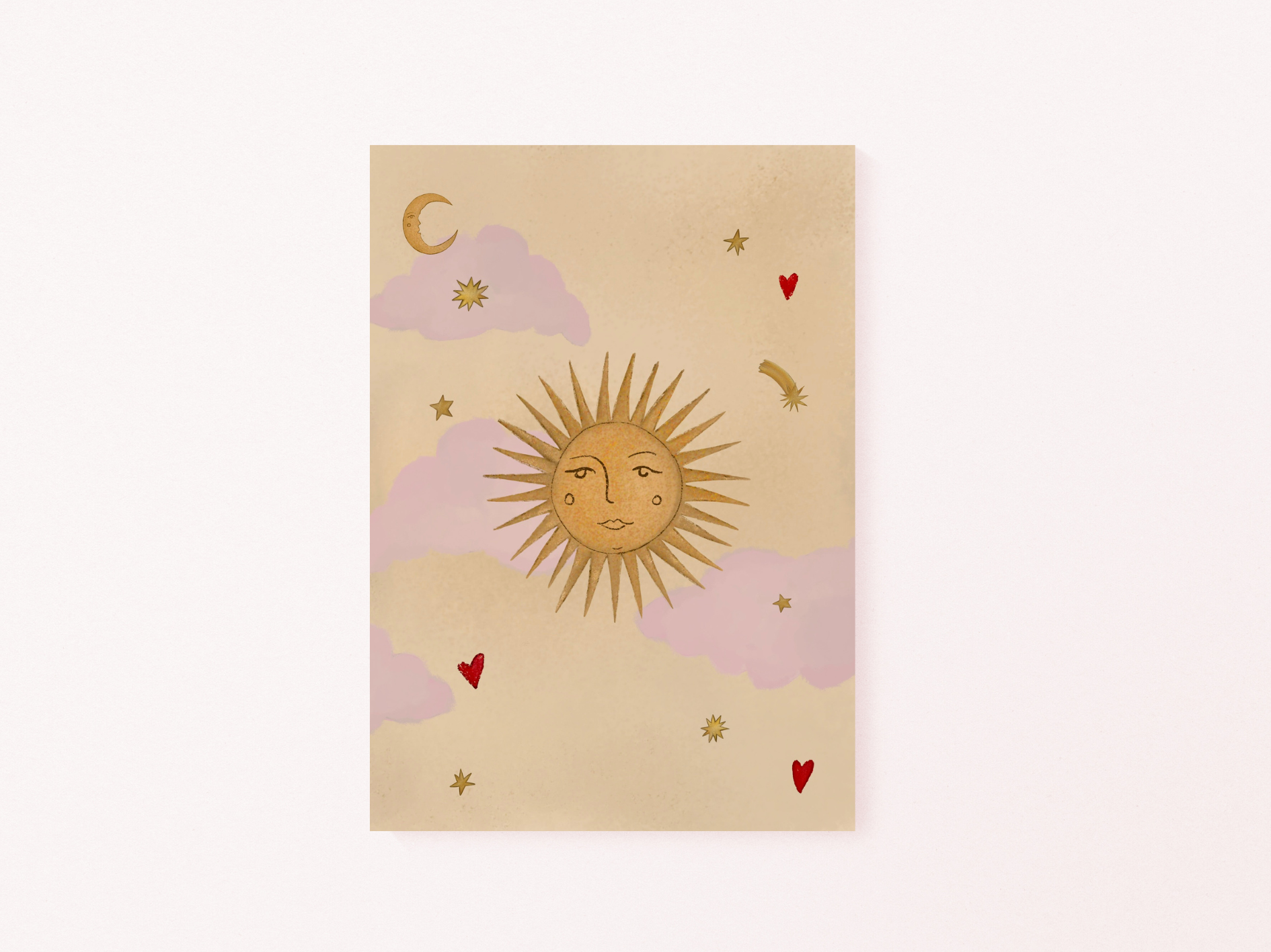 Le Soleil Art Print
