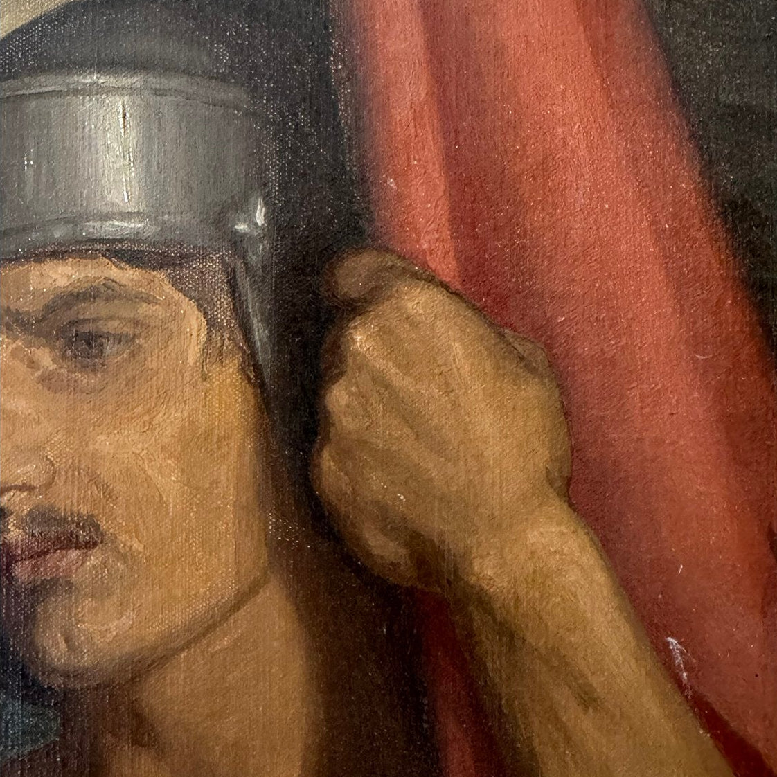 The Soldier Oil Painting