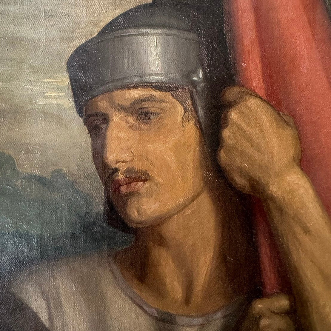 The Soldier Oil Painting