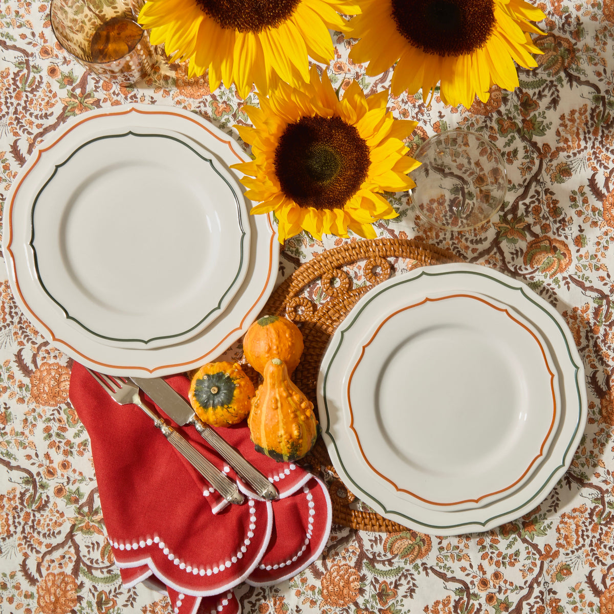 The Everyday Side Plate - Burnt Orange