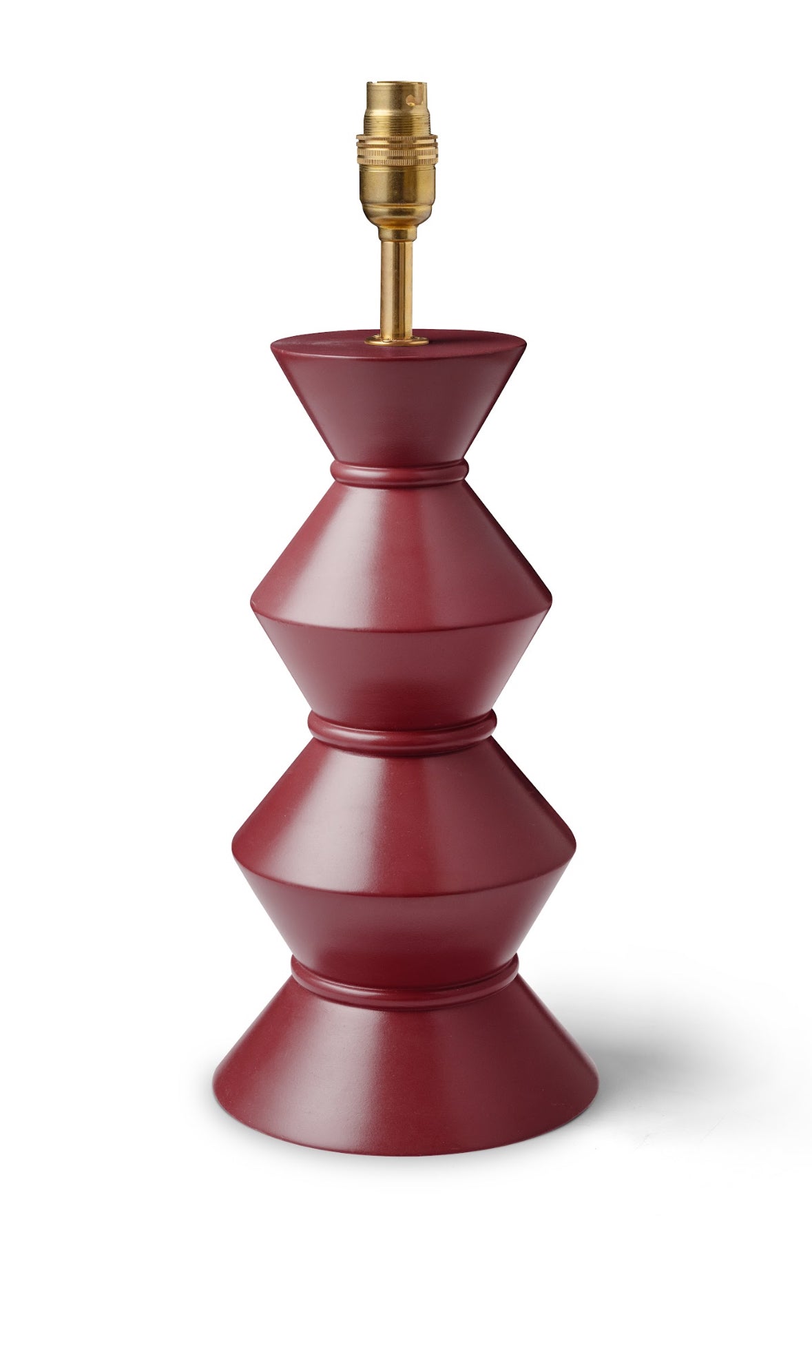 Ziggy Totem Lamp Base | Red