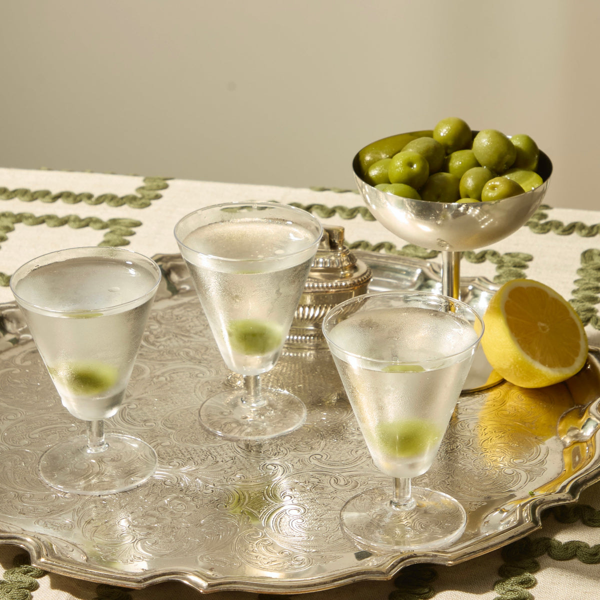 Vintage Martini Glasses (set of 4)