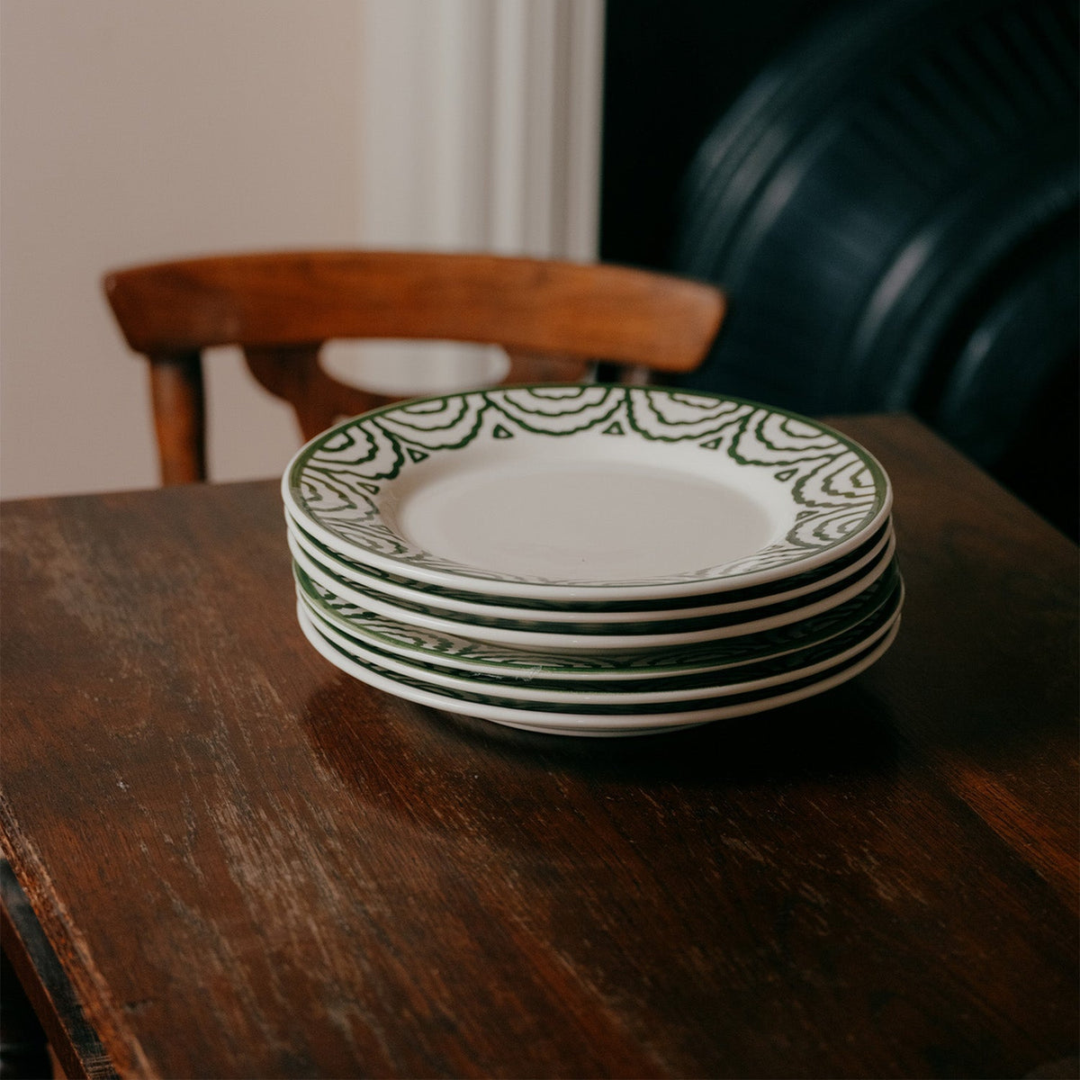 Green Tabla Dinner Plate | Singles & Set of 4