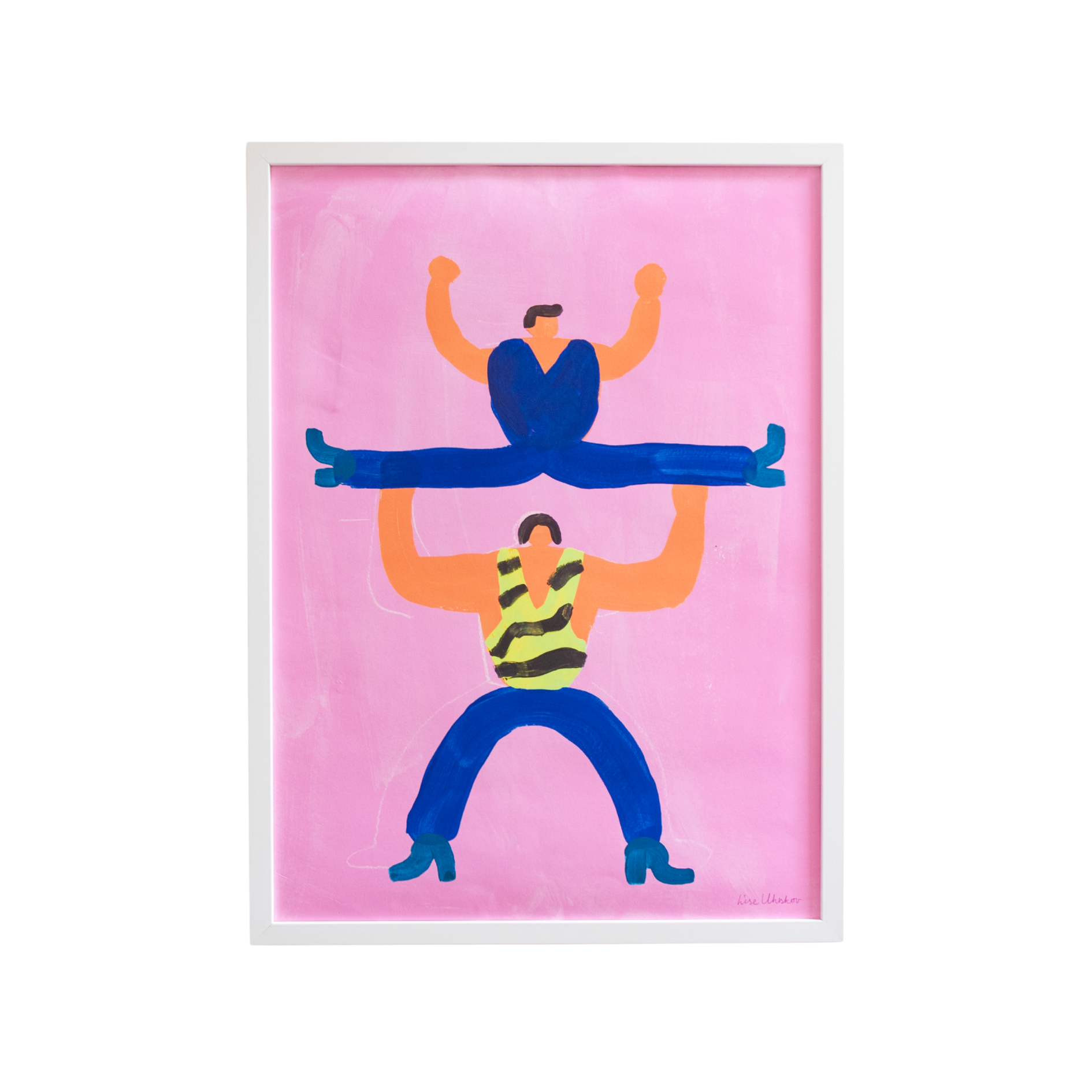 White Wood Frame