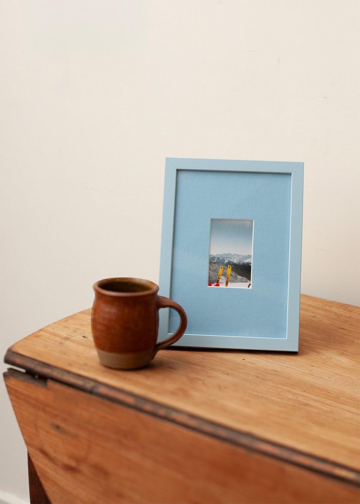 Sky Blue A5 Instax Mini Picture Mount