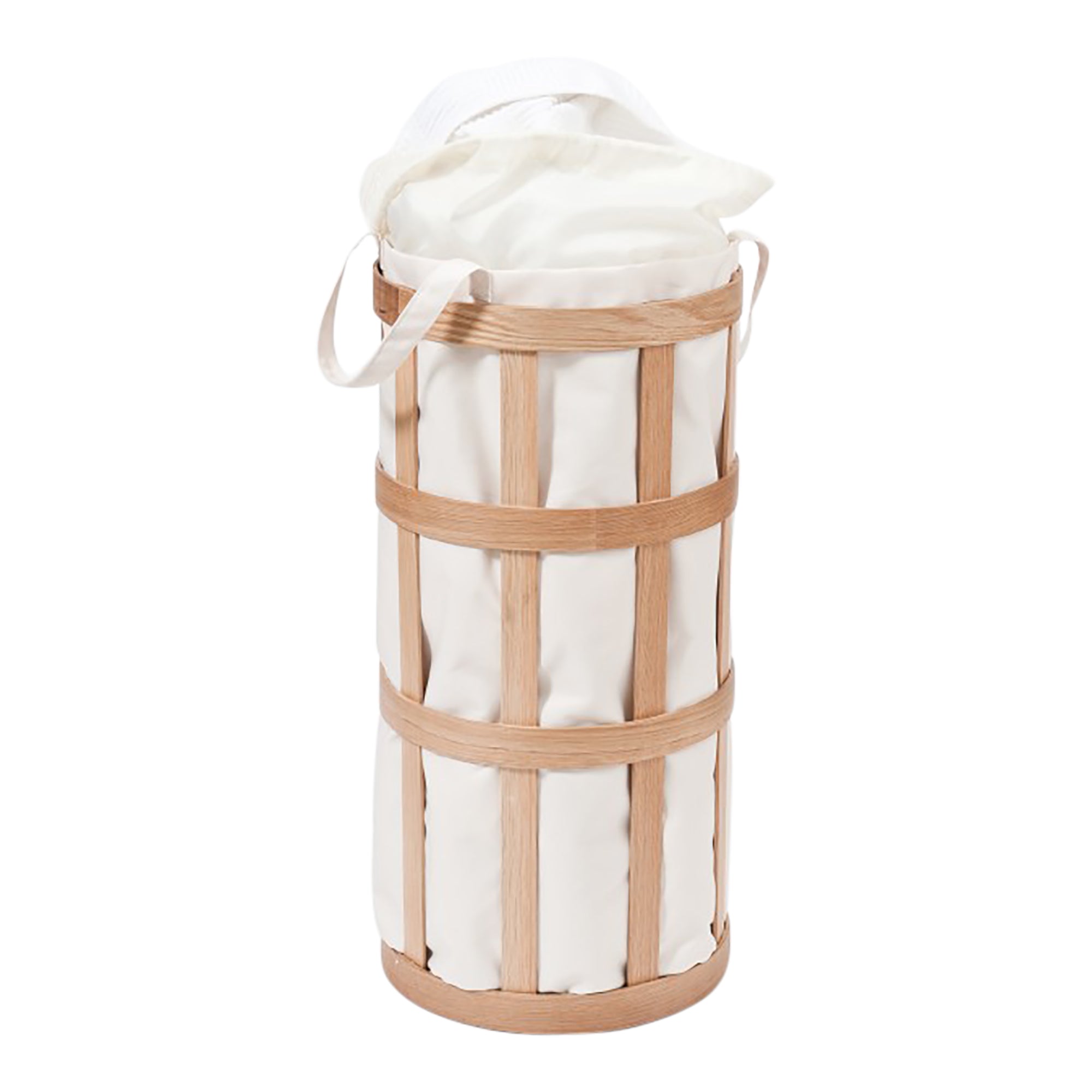 Laundry Basket Cage Soft White