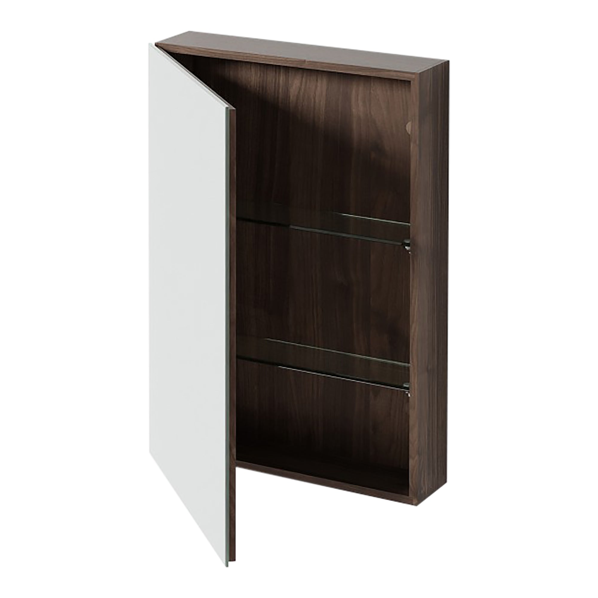 Cabinet 600 Slimfit Magnifier - Walnut