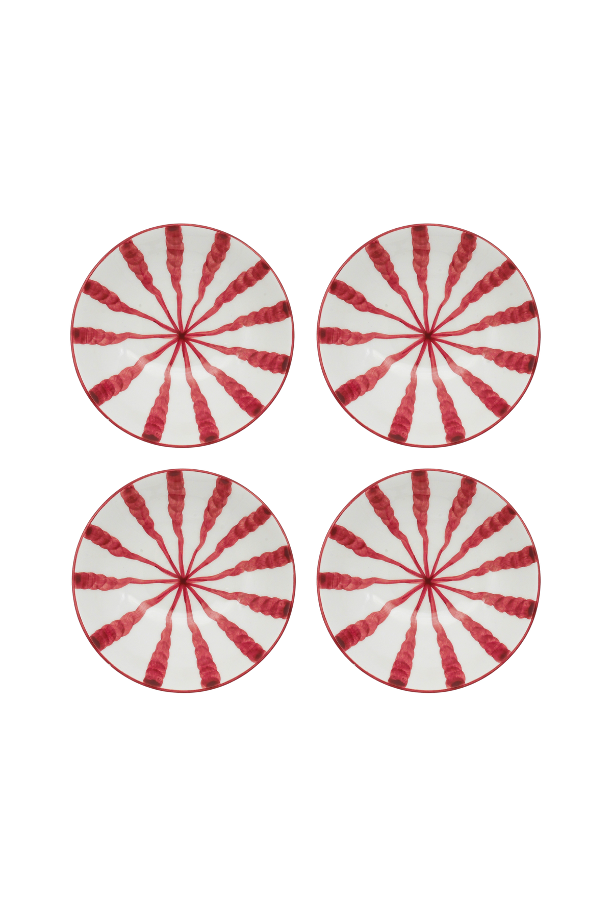 Wave Pasta Bowl, Set Of Four