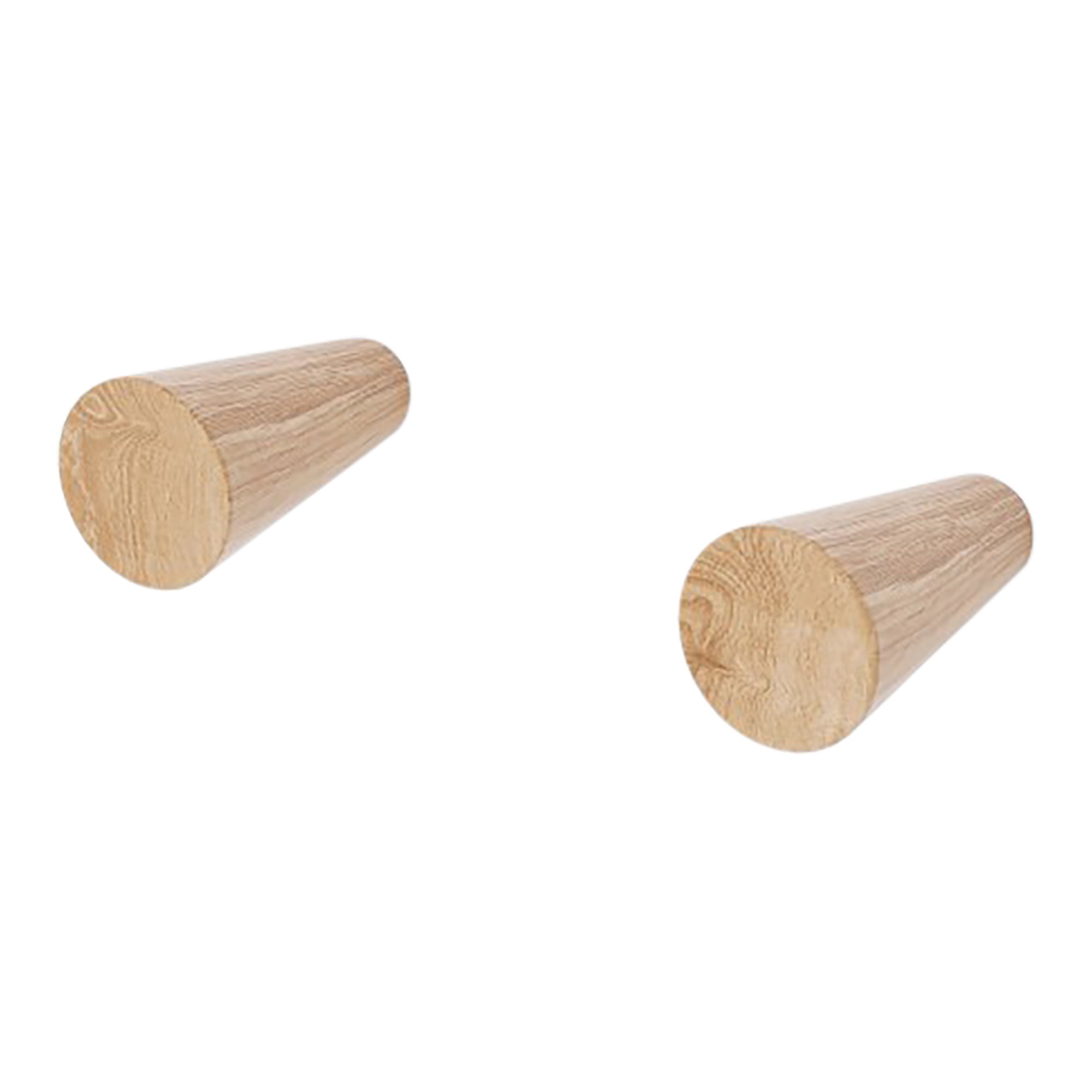 Hook pack of 2 - Oak