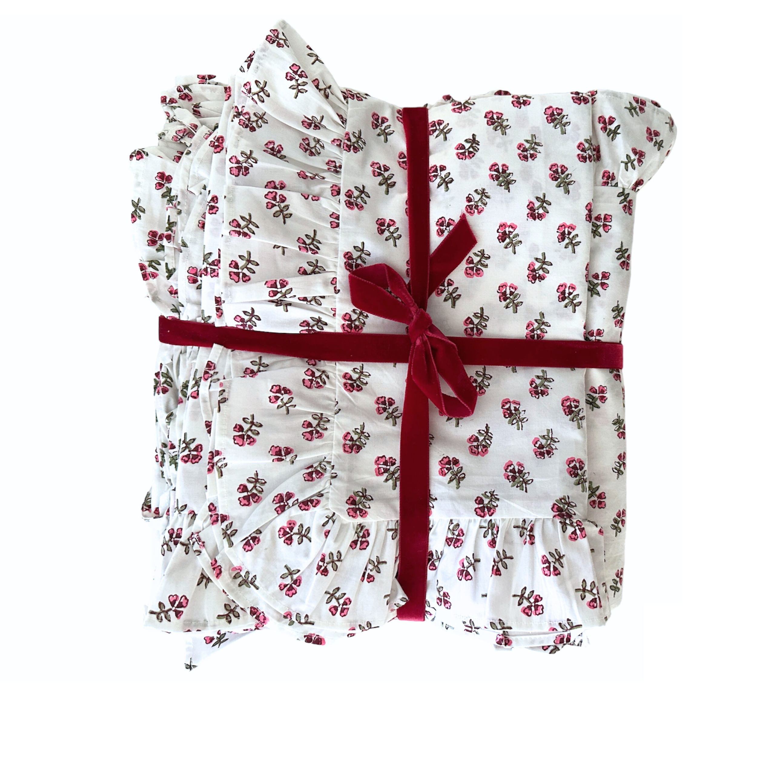 Pink Ditsy Duvet Cover