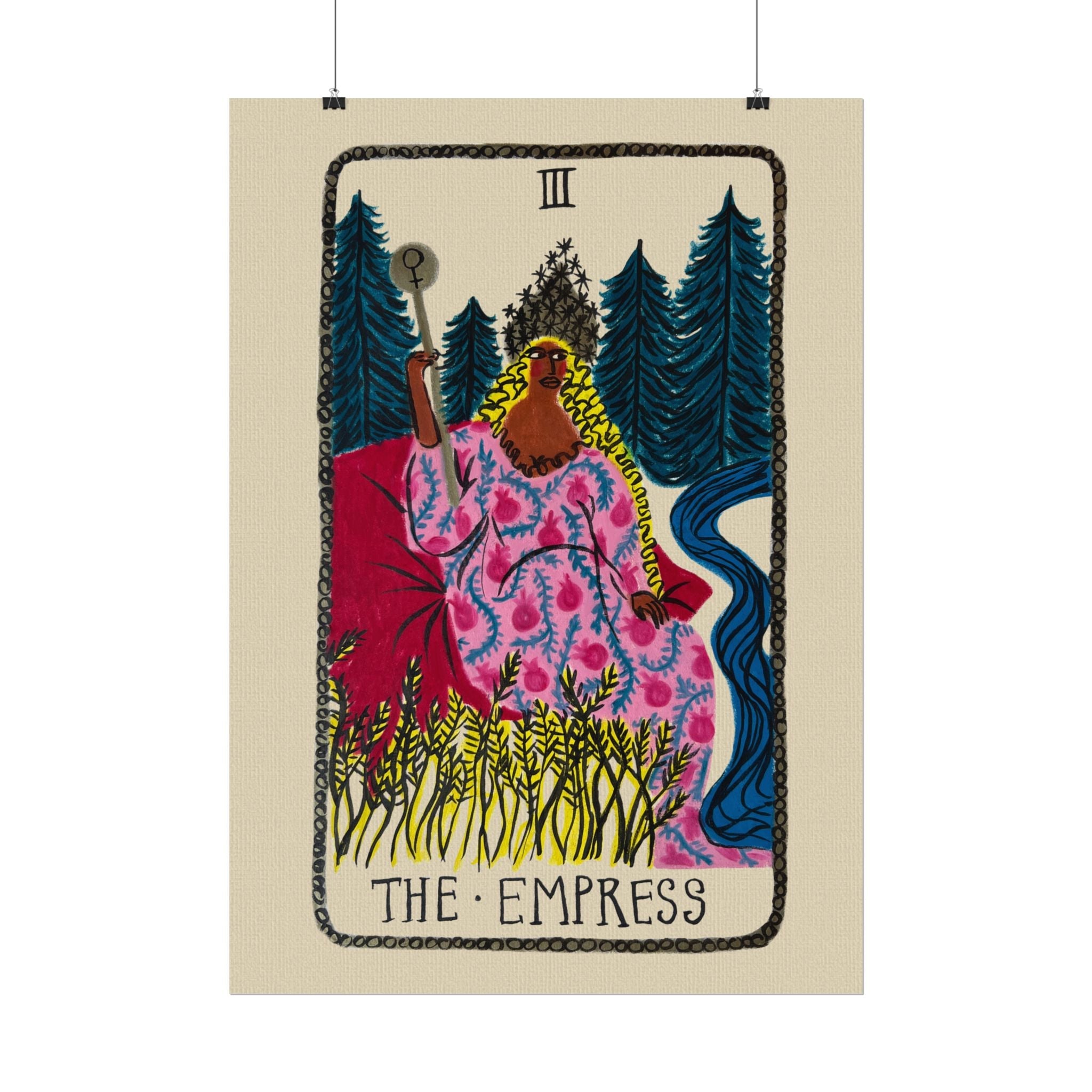 The Empress Tarot Print