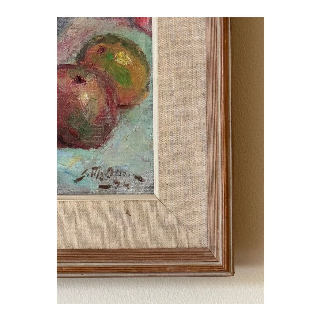 Apples & Jugs Oil Painting
