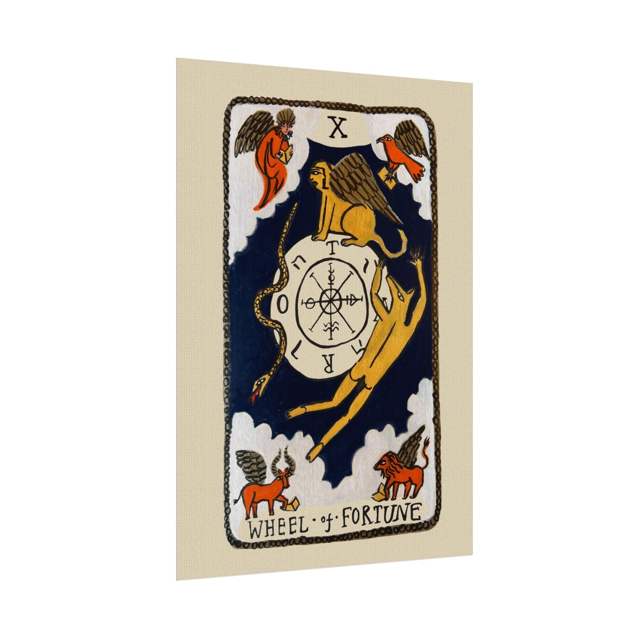 Wheel of Fortune Tarot Print