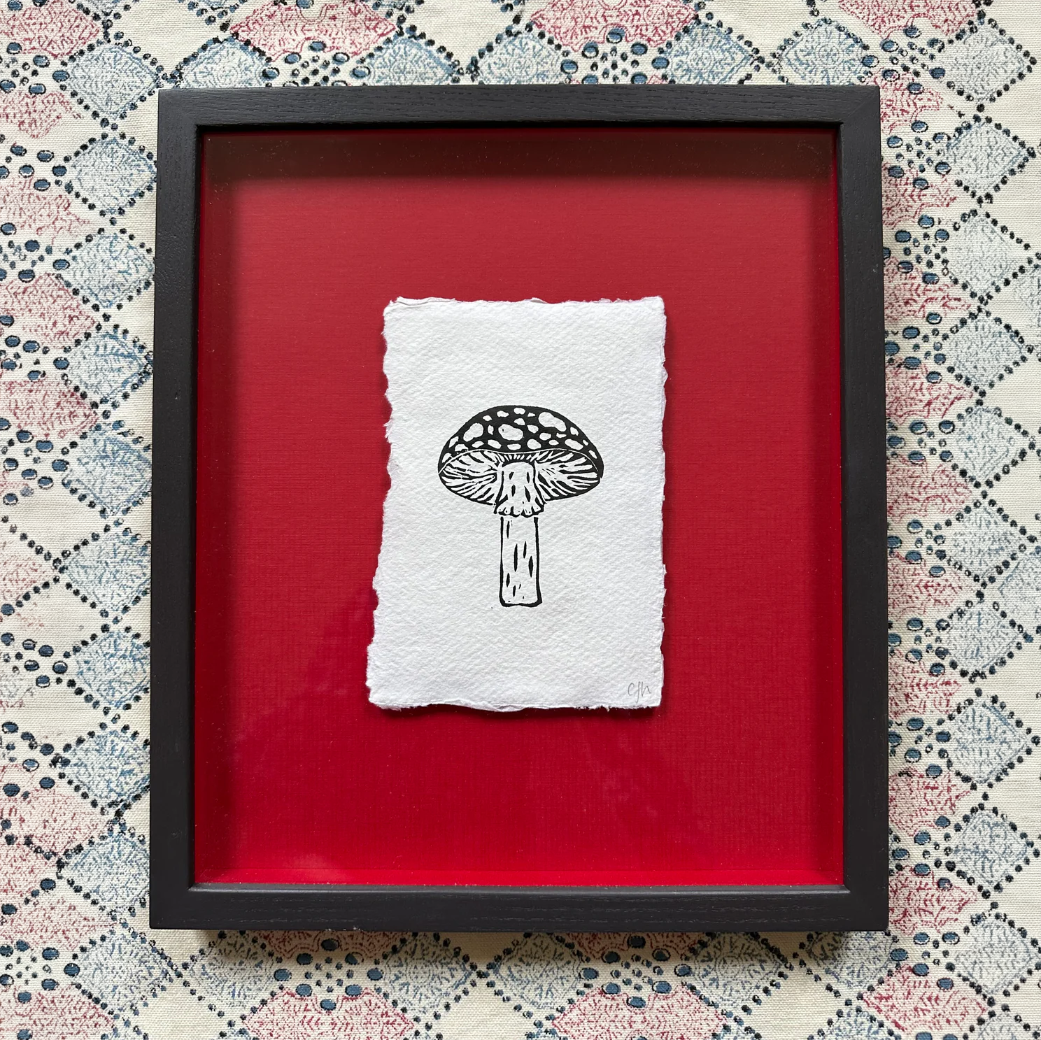 Mix of Lino Prints