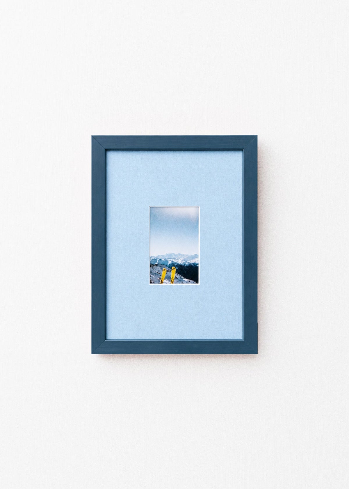 Sky Blue A5 Instax Mini Picture Mount