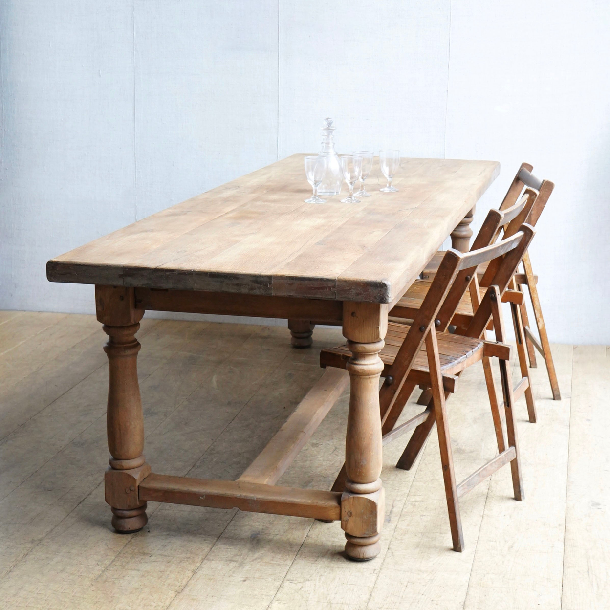 French Oak Dining Table