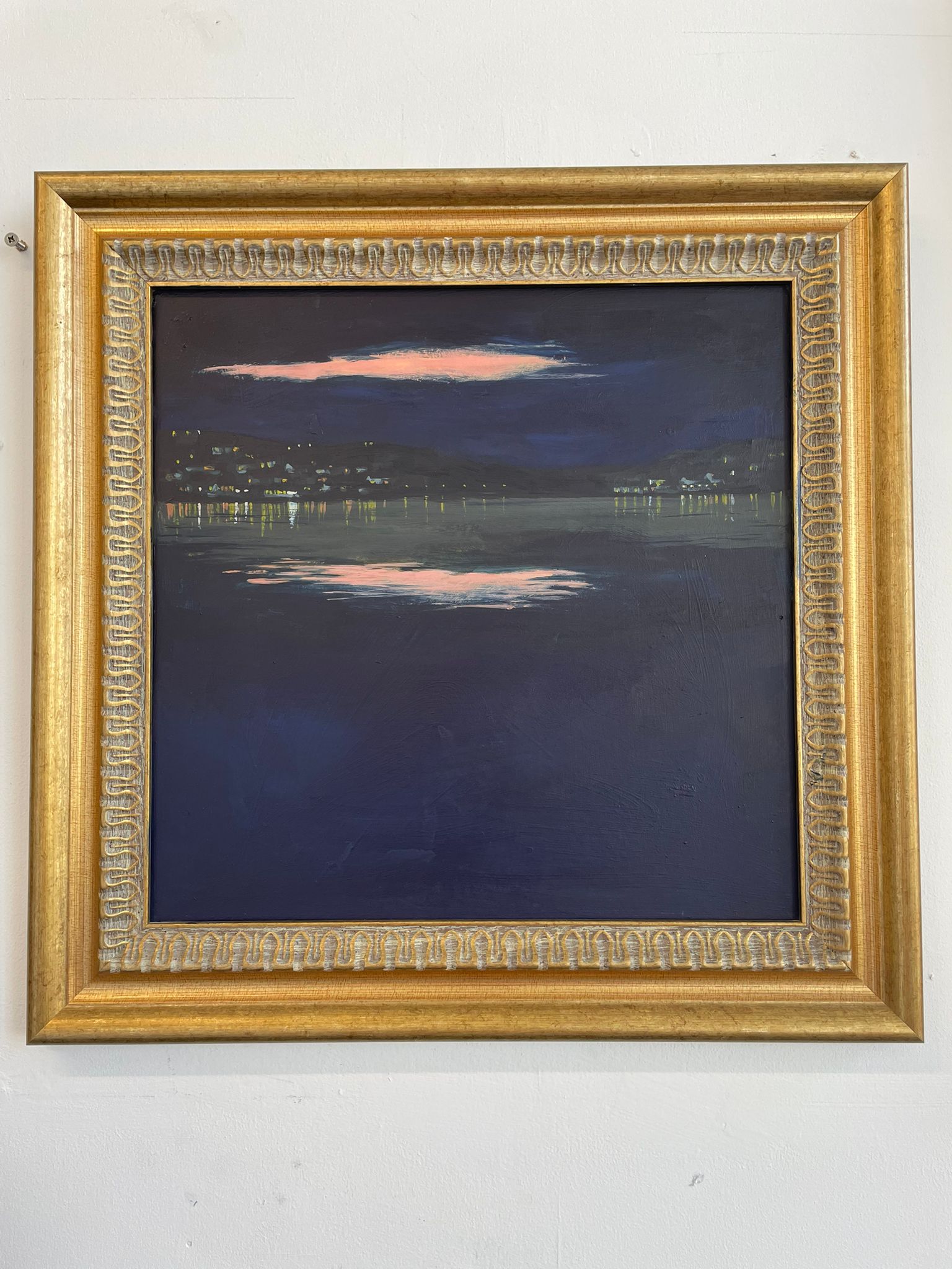 “Night time whispers to the shore”