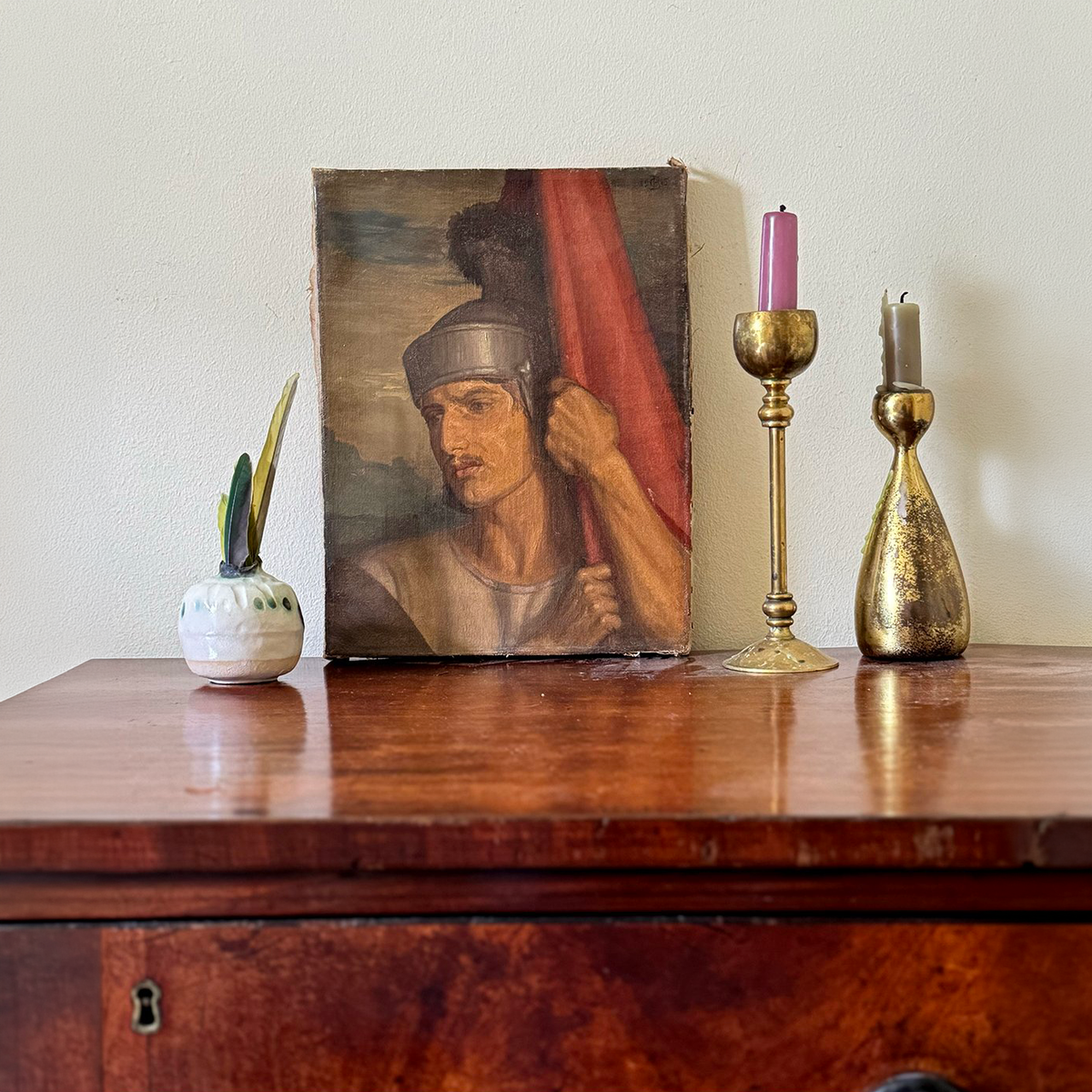 The Soldier Oil Painting