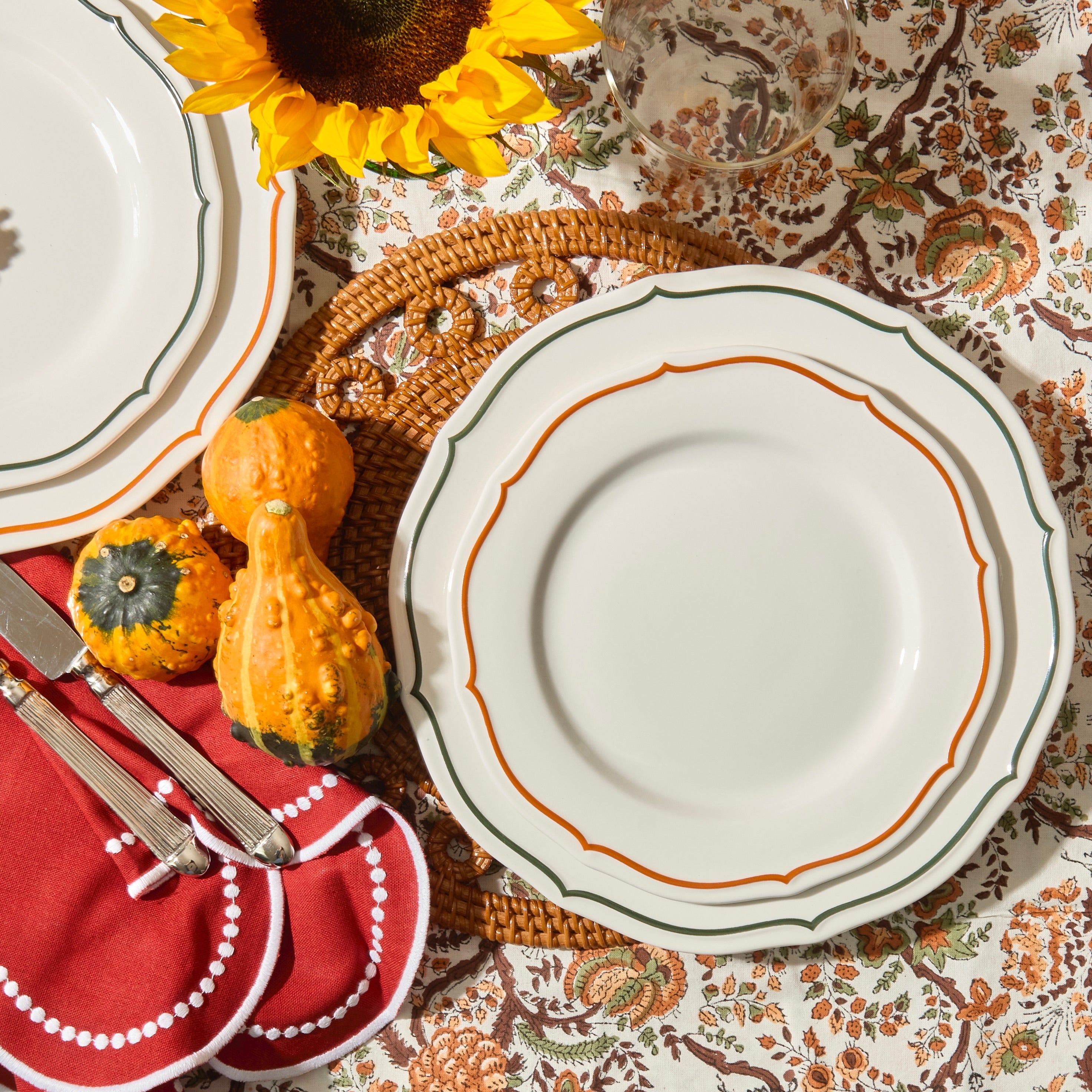 The Everyday Side Plate - Burnt Orange