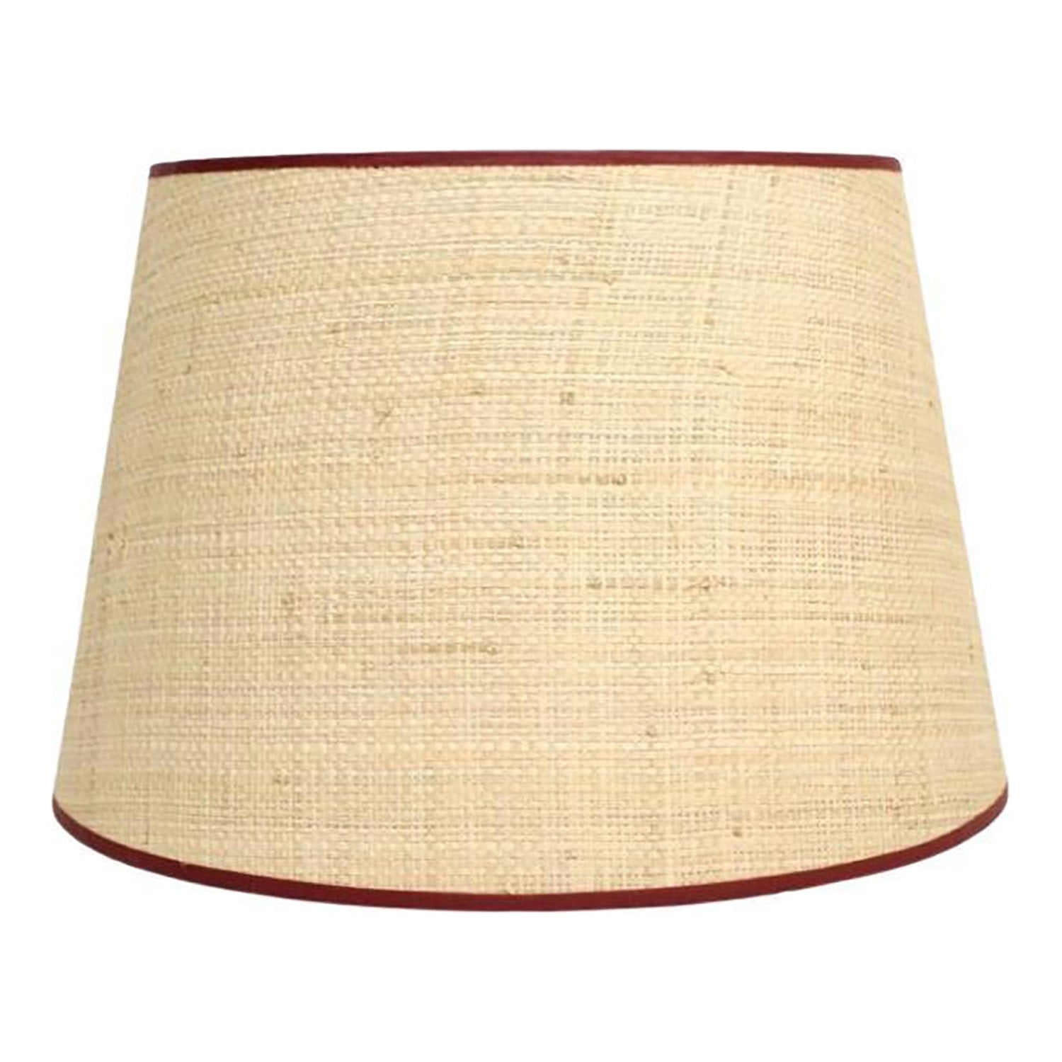 Seema Raffia Lampshade - Red