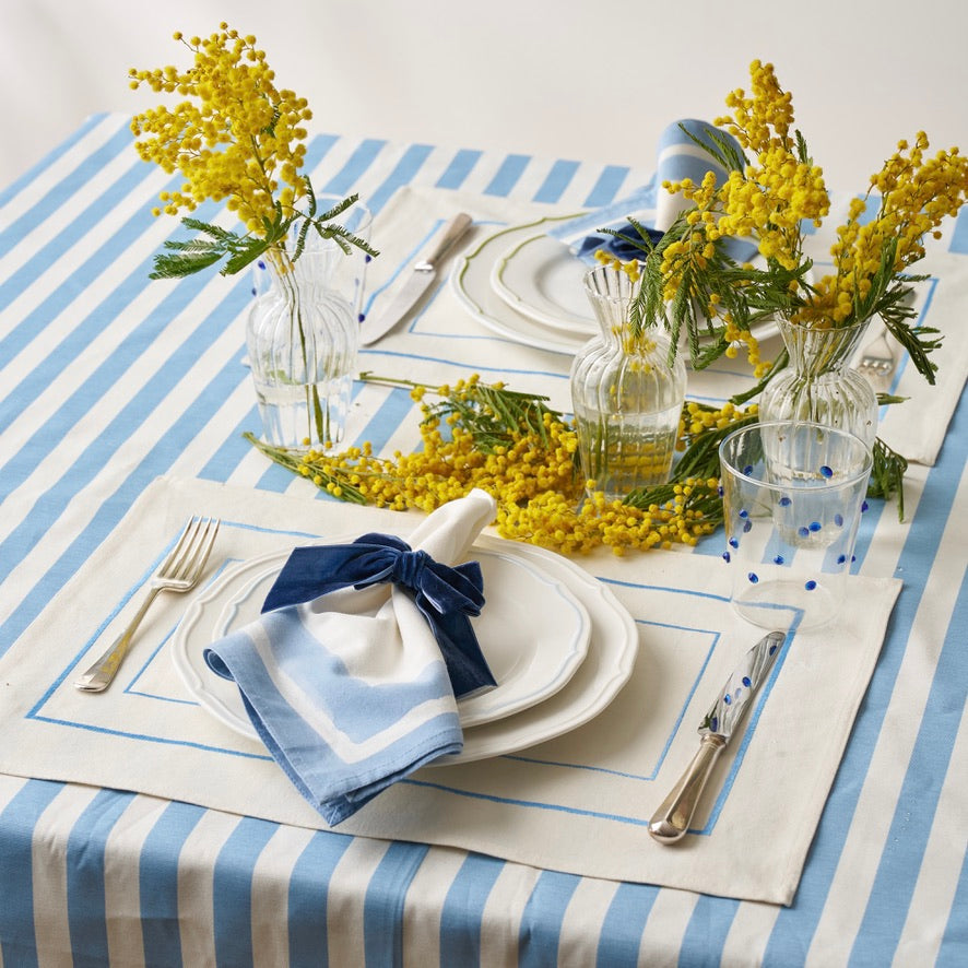 Blue Line Placemats (set of 4)
