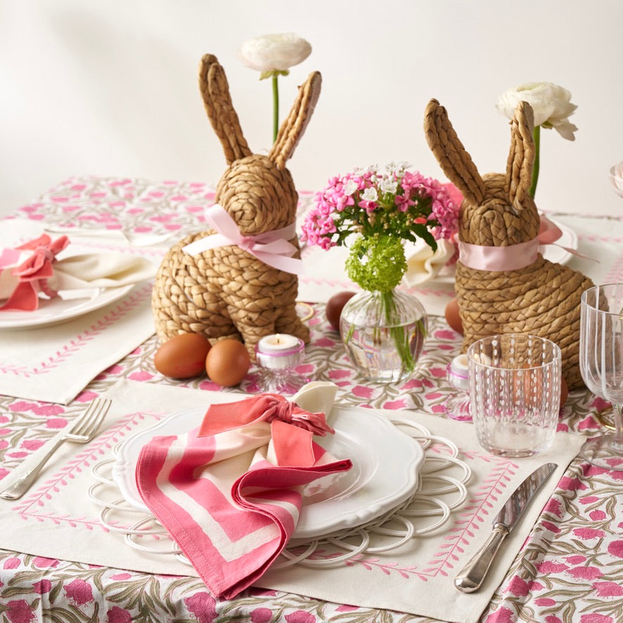 Pink Climbing Leaves Placemats (set of 4)