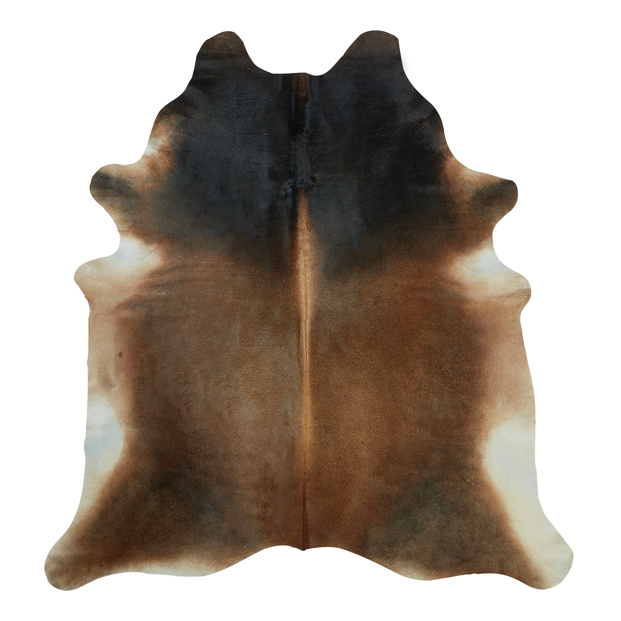 Cowhide Rug - Brown & White (230cm x 210cm)