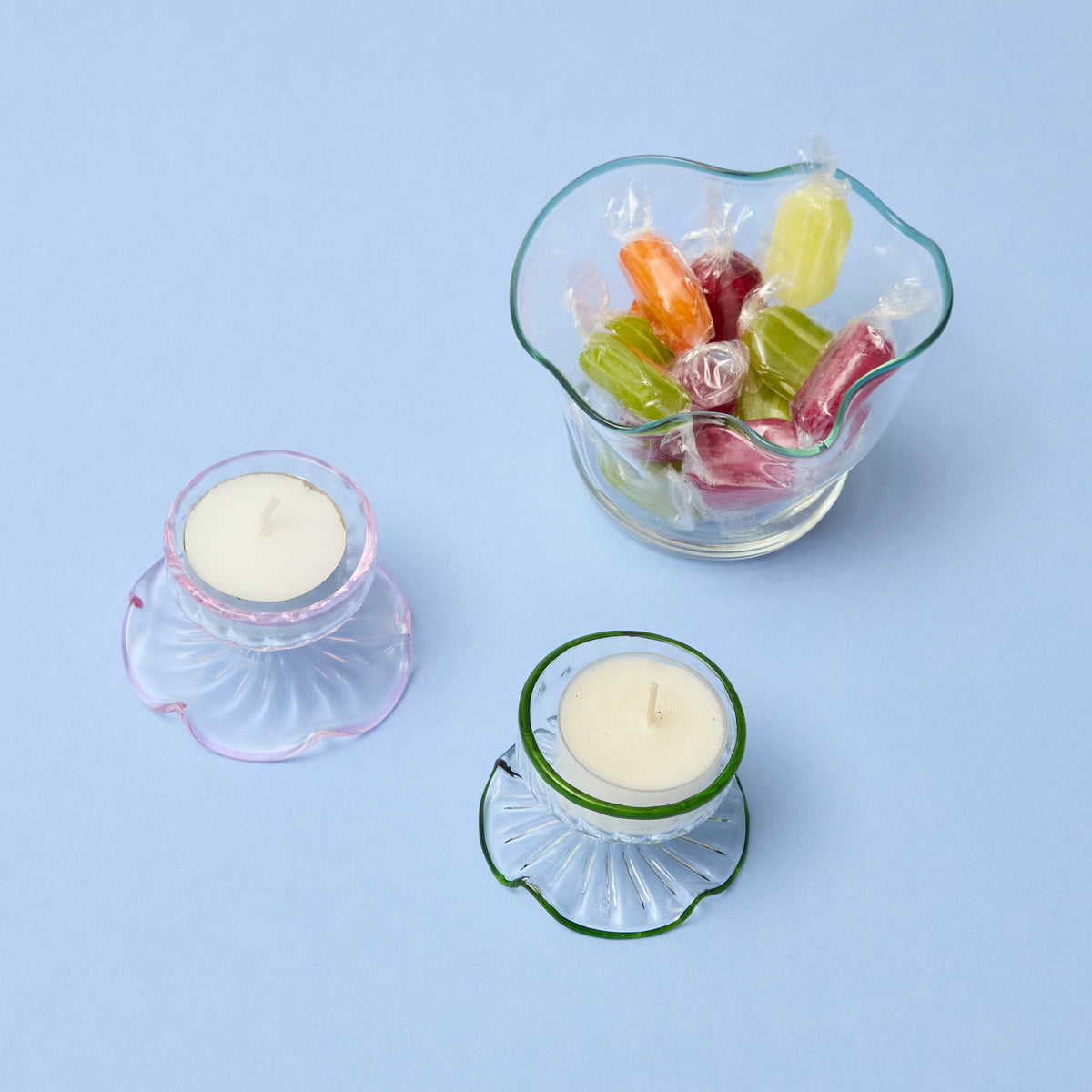 Hand Blown Candy Dish