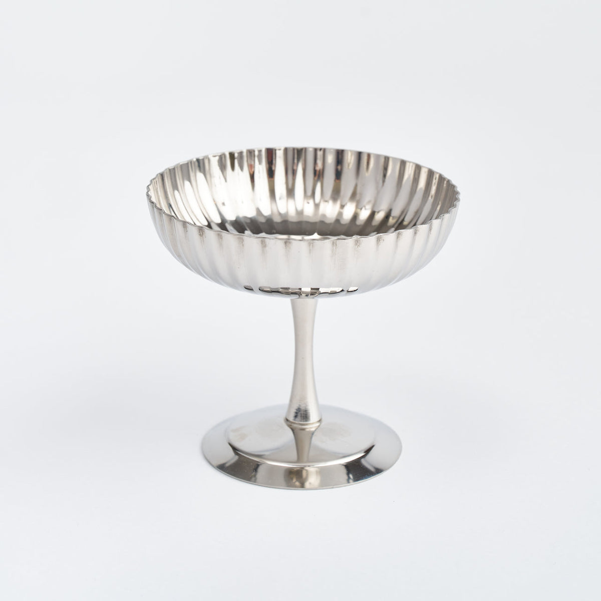 Ribbed Ice Cream Coupe (pair)