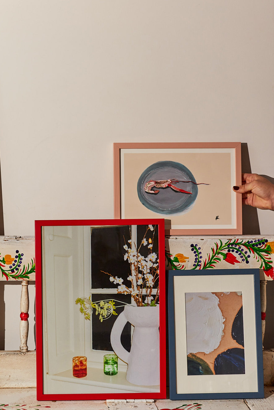 Venetian Red Wood Picture Frame