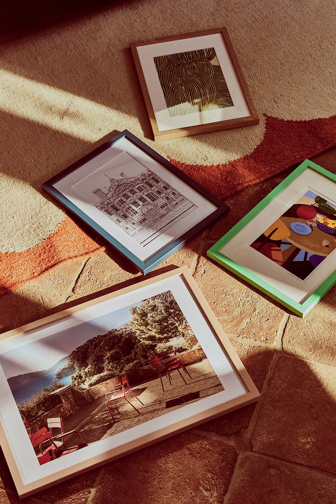 Classic Oak Wood Picture Frame