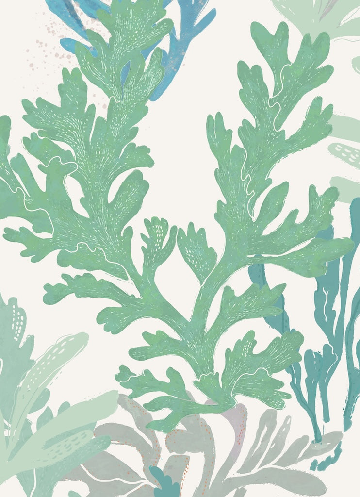 Seaweed Sway Wallpaper - OCEAN MULTI