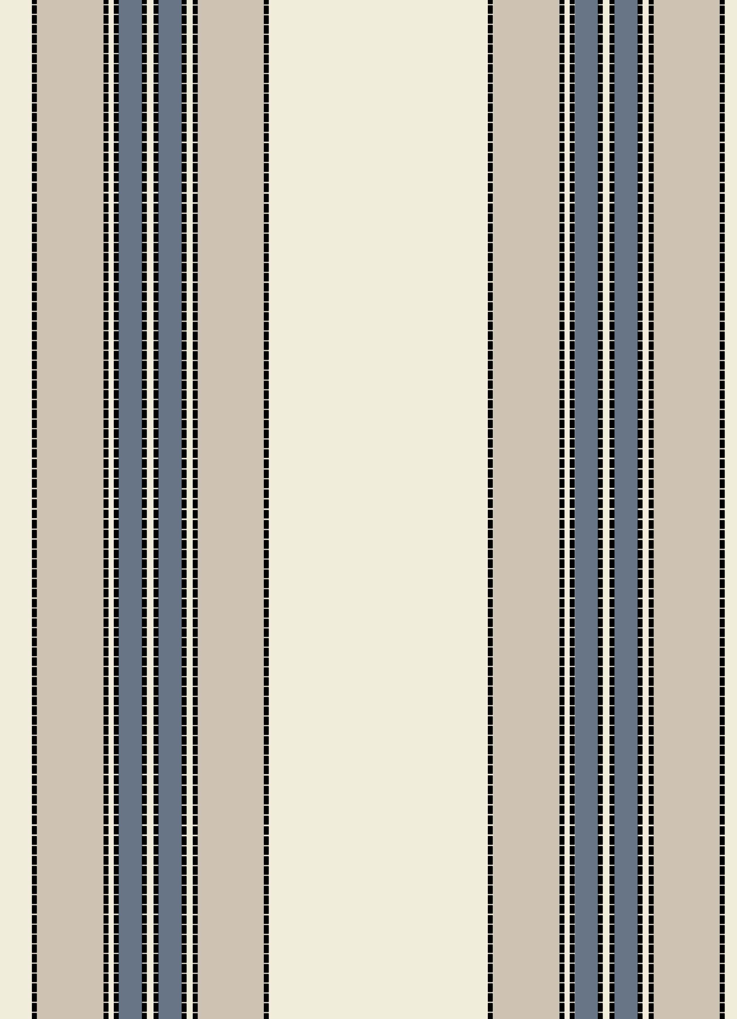 Vintage Deckchair Wallpaper - NAVY/STONE
