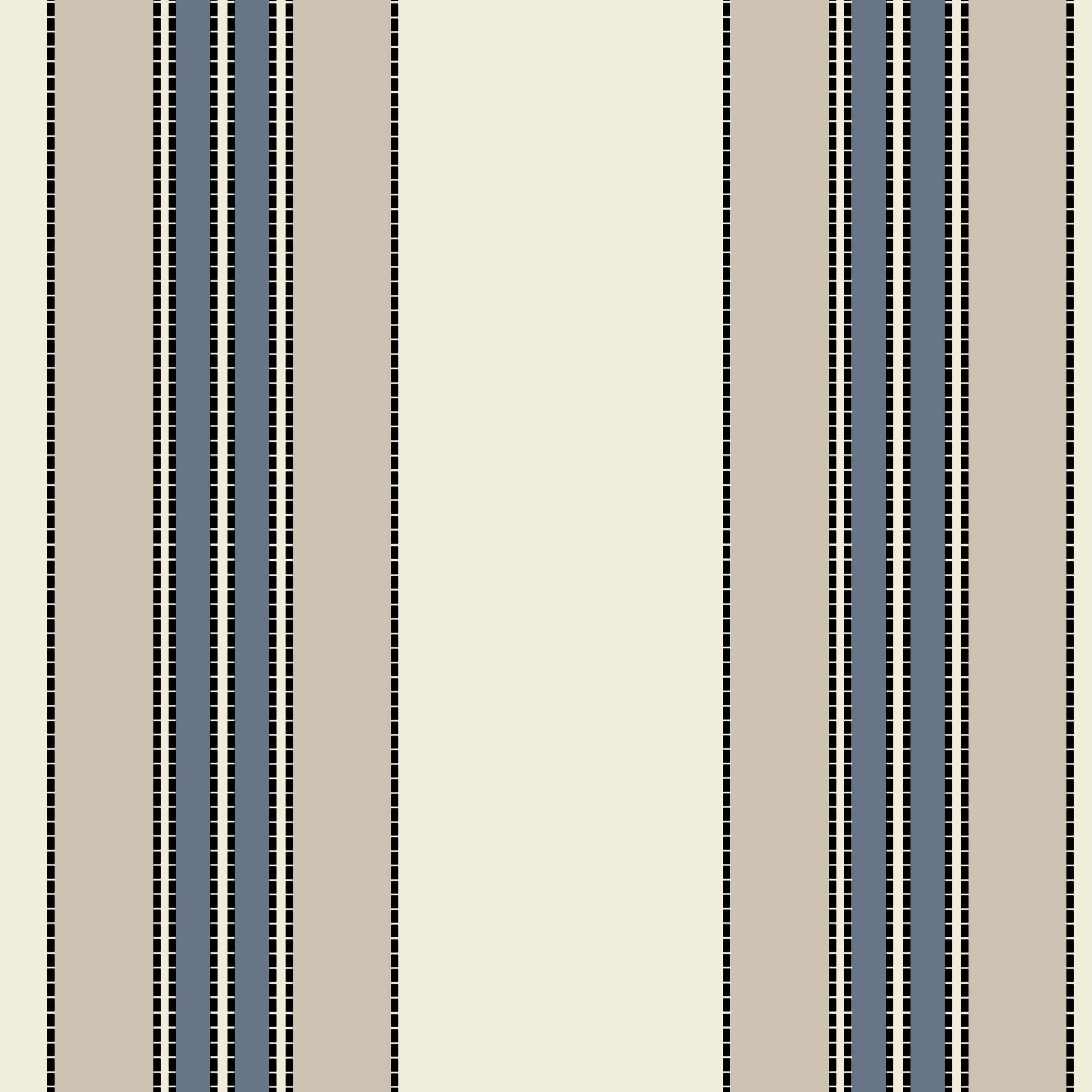 Vintage Deckchair Wallpaper | Navy & Stone