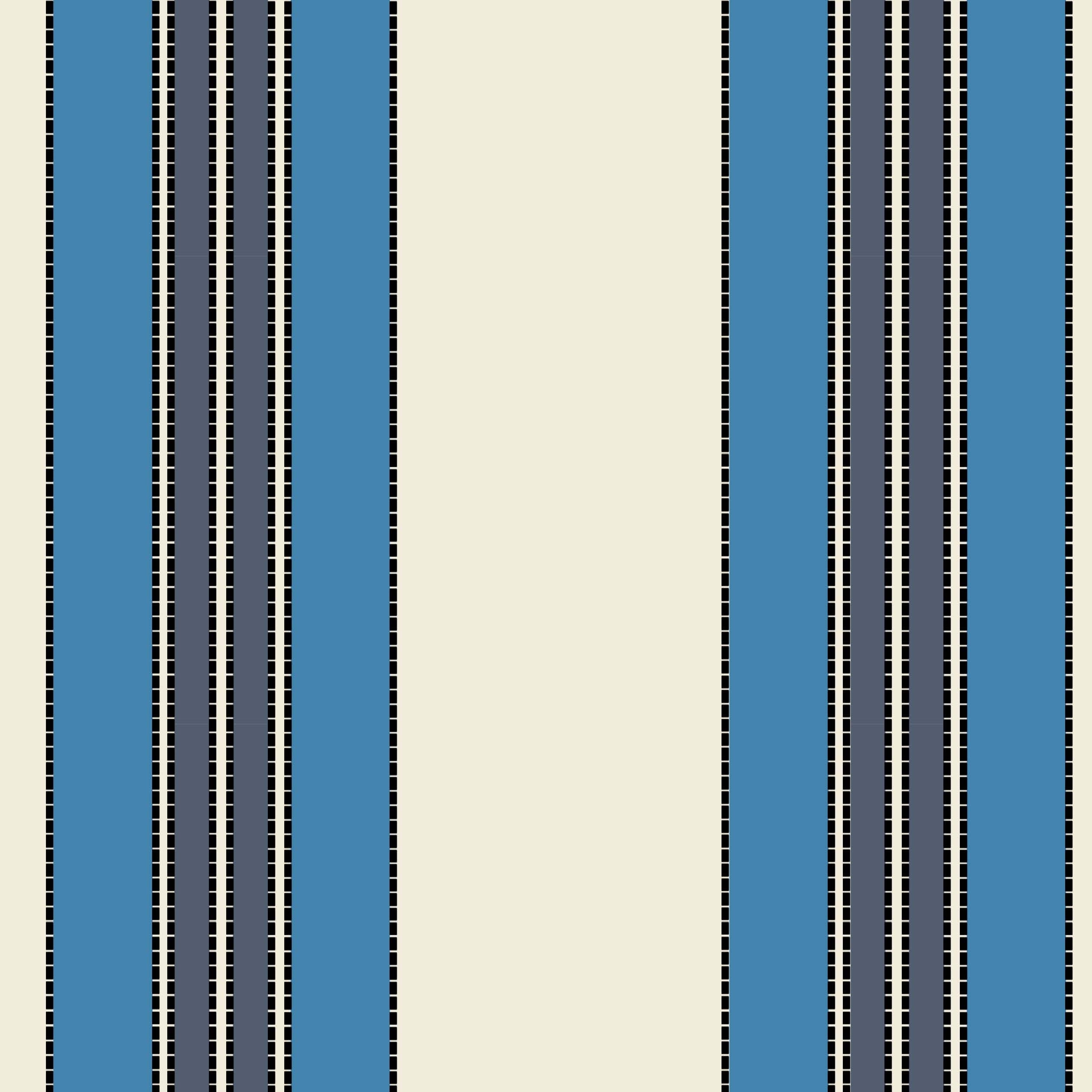 Vintage Deckchair Wallpaper | Cobalt