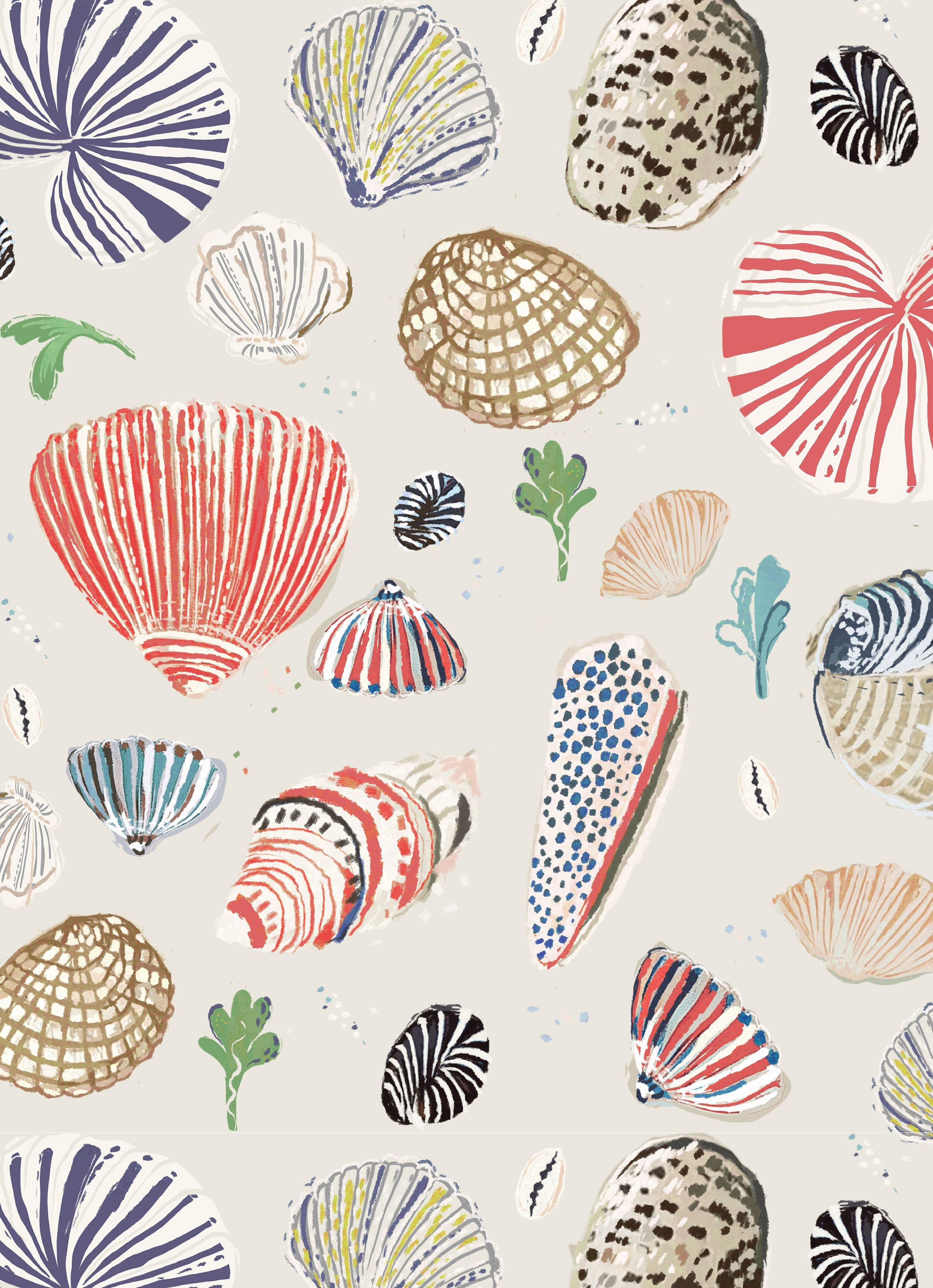Little Nautilus Wallpaper - SAND