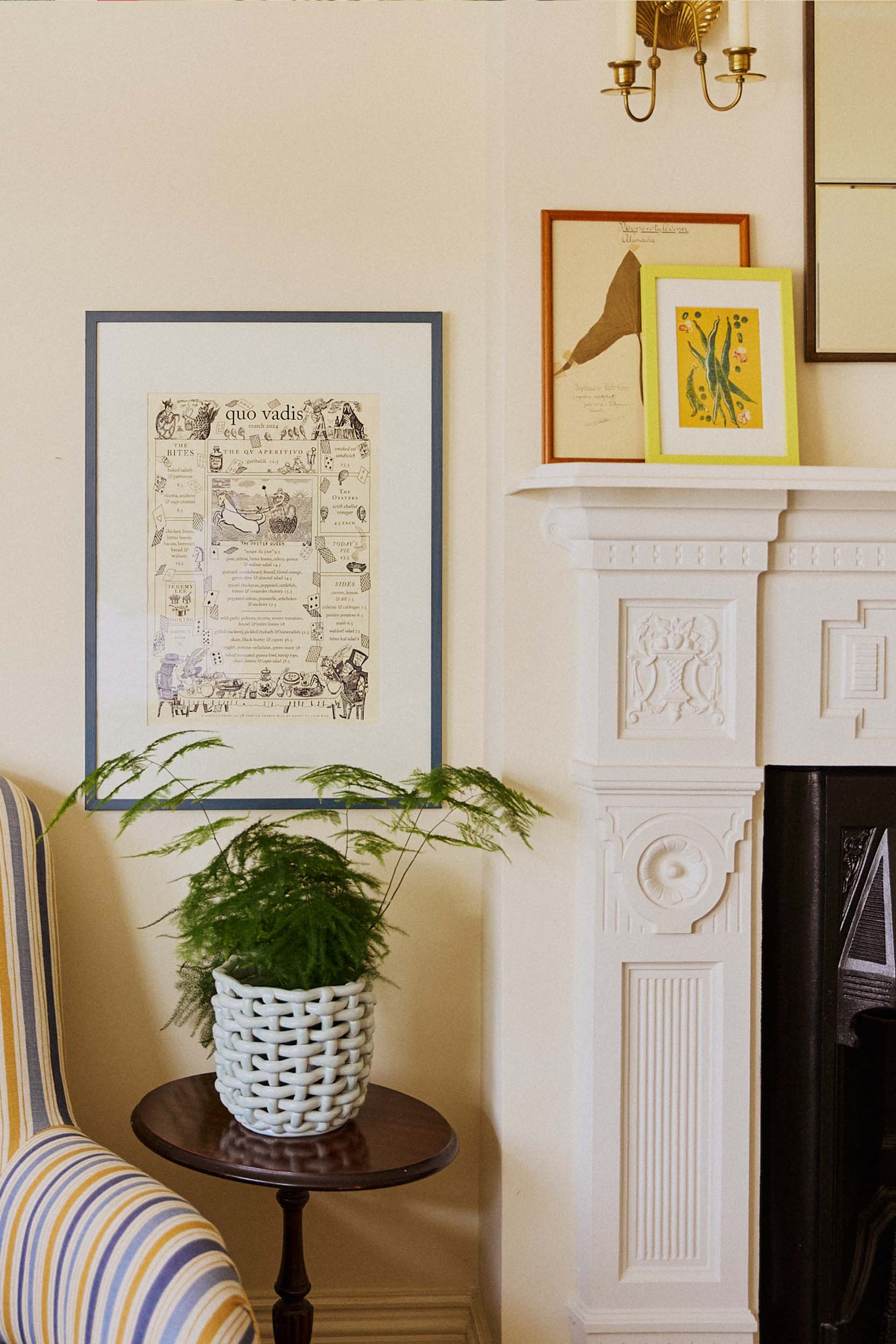 Petrol Blue Wood Picture Frame