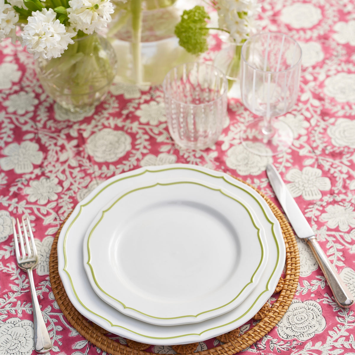 Crimson Rose Tablecloth