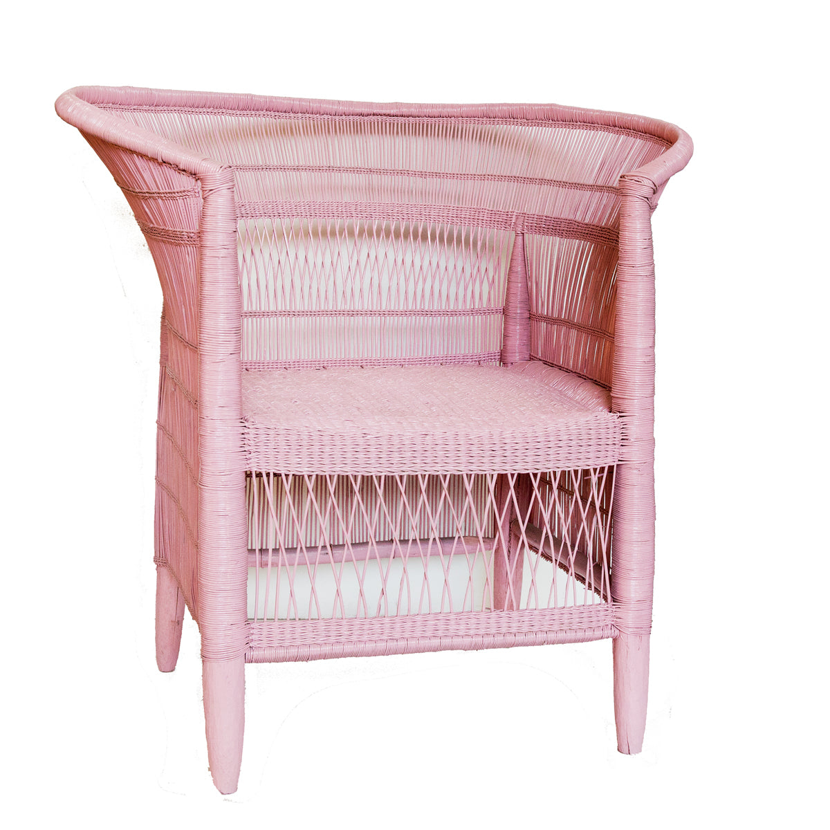 Malawi Rattan Chair | Pink