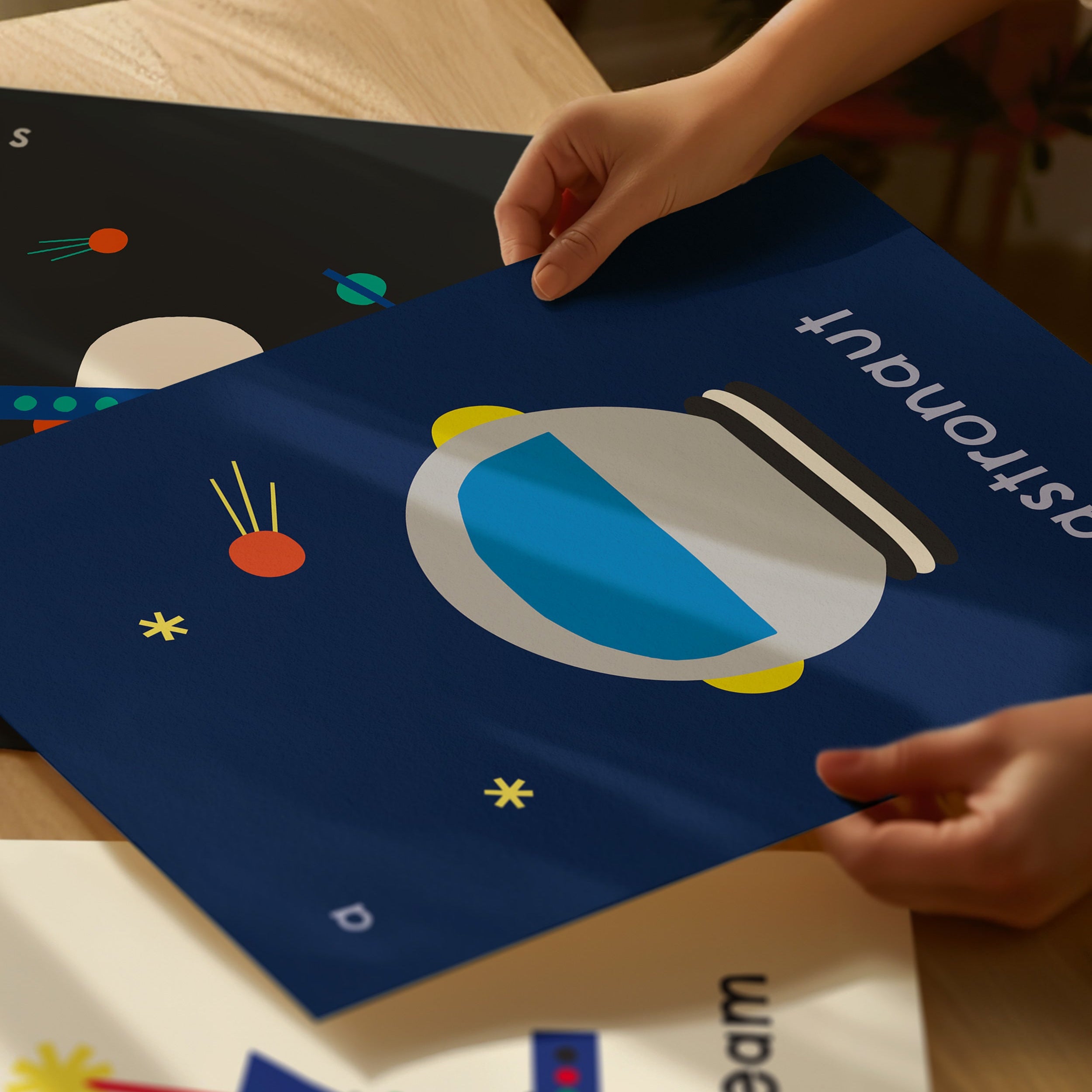 A for Astronaut | Giclée Fine Art Print