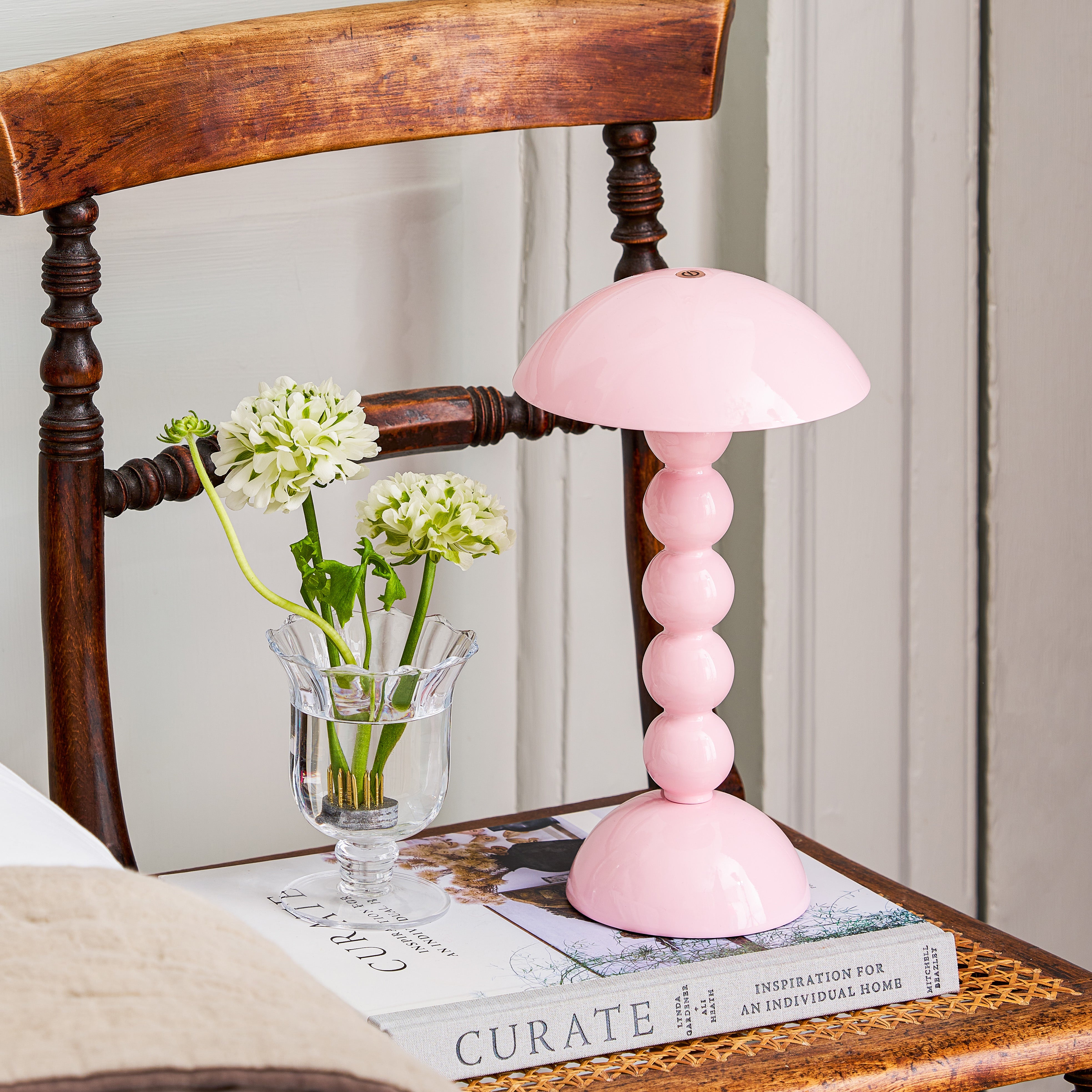 Portable Bobbin Lamp | Pale Pink