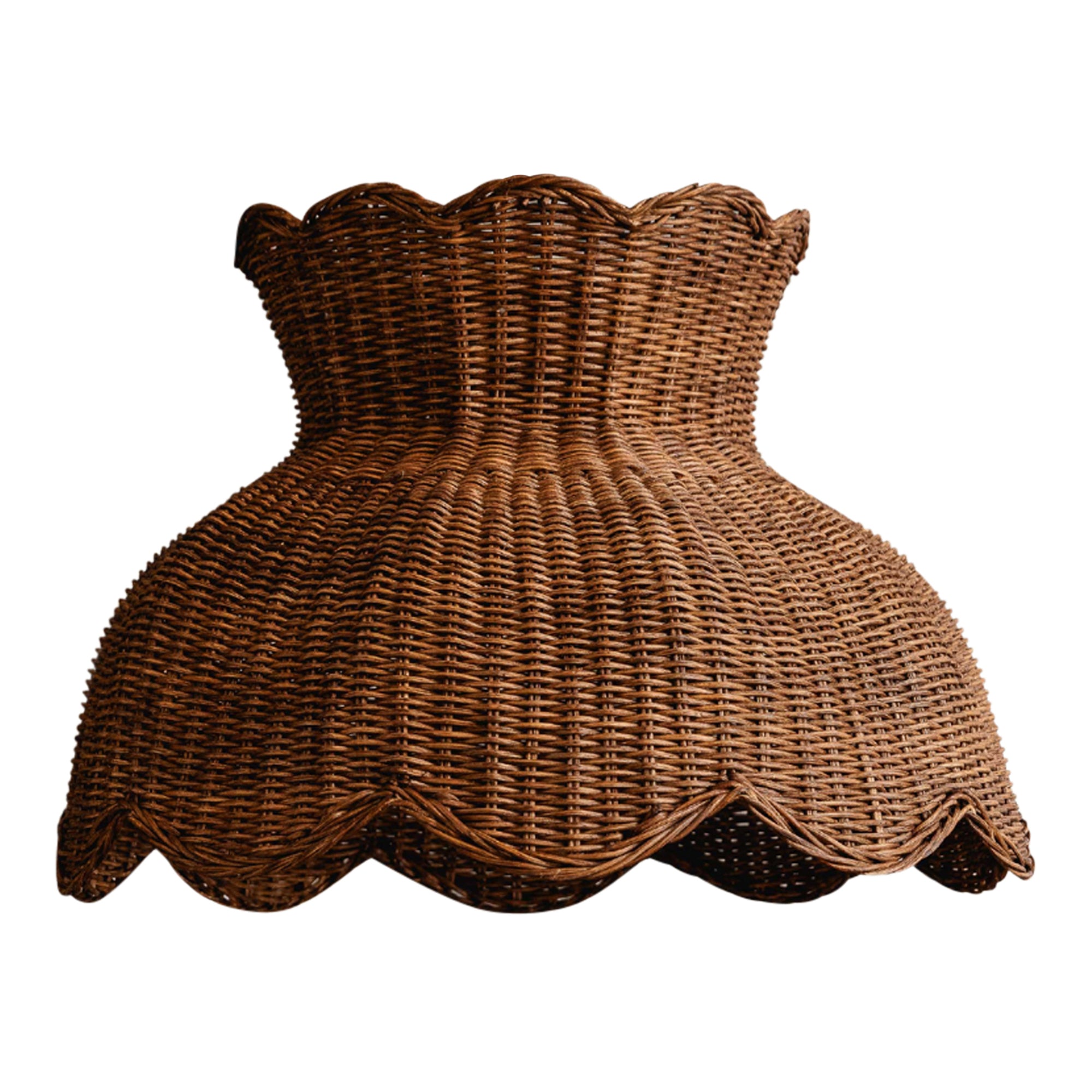 Anar Rattan Pendant Shade (Large Teak)