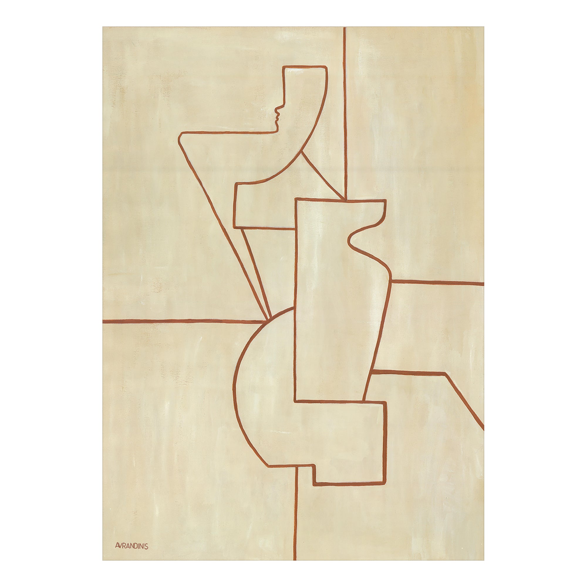 Antic Ideal 01 Print by Avrandinis