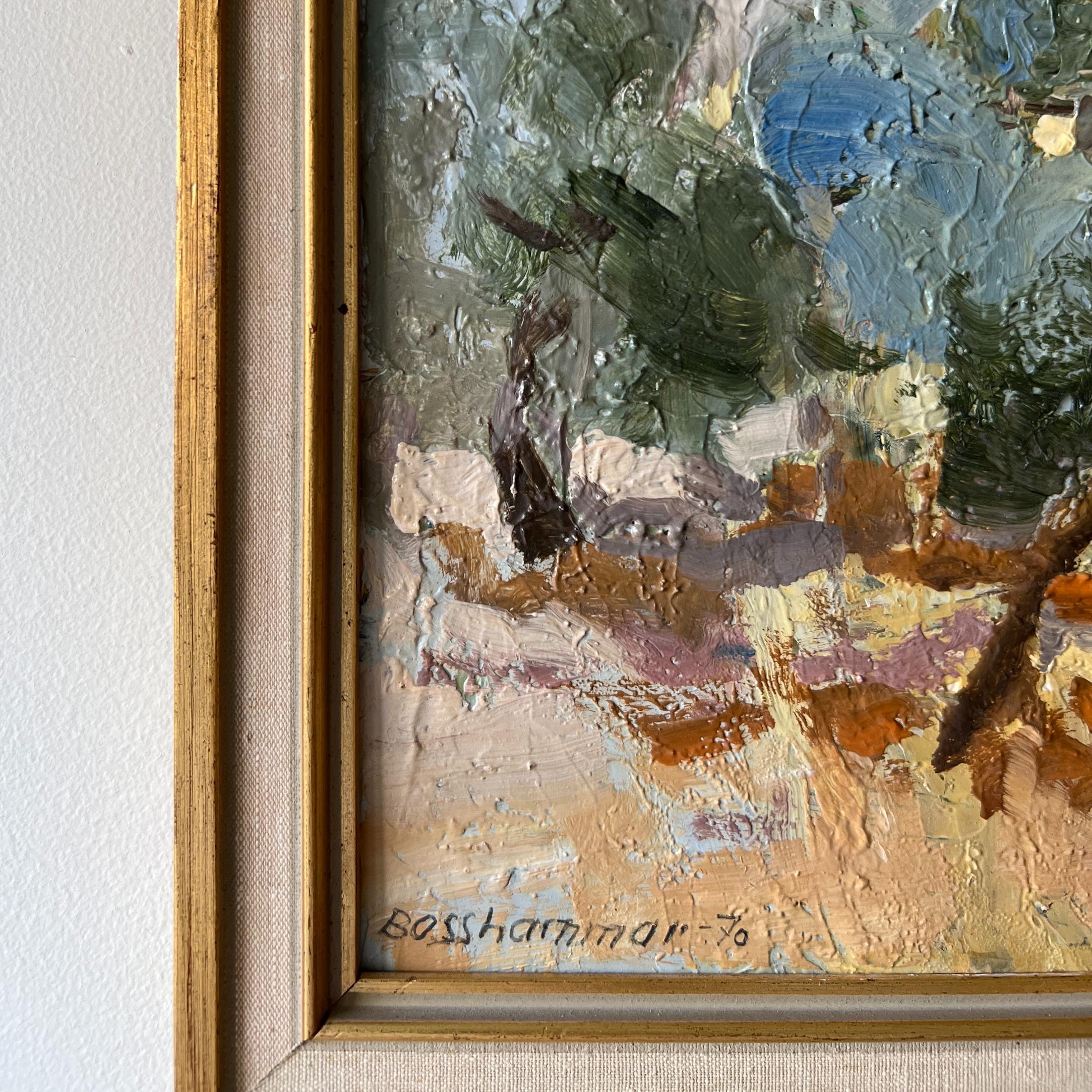 Autumn Meadow Oil Painting
