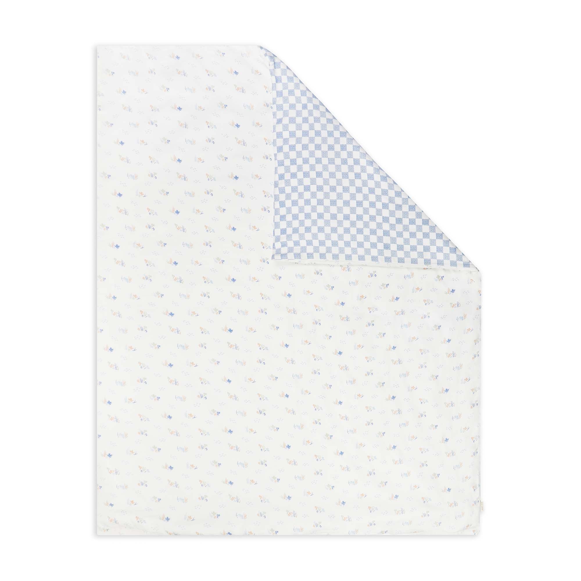 Organic Cotton Single Bedding Set - Waves