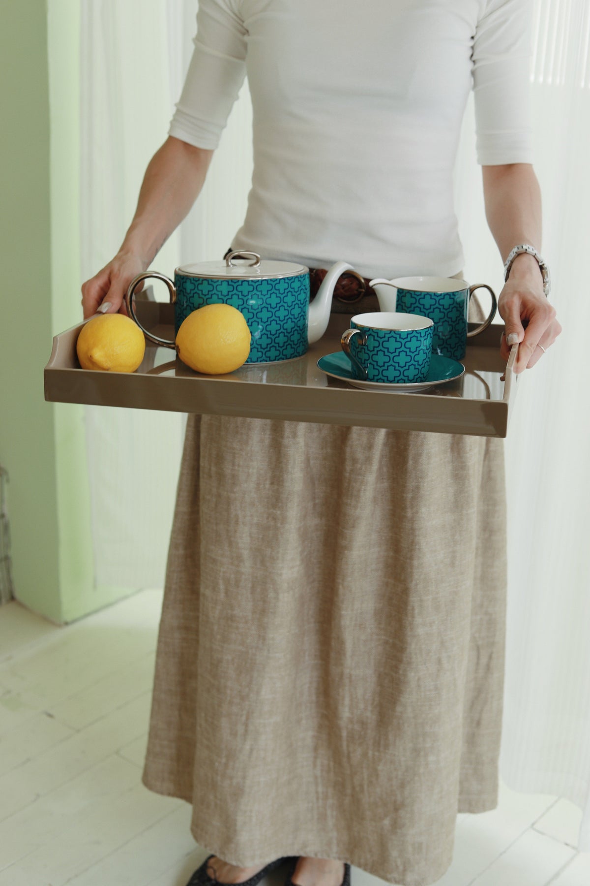 Large Dual Tone Trays