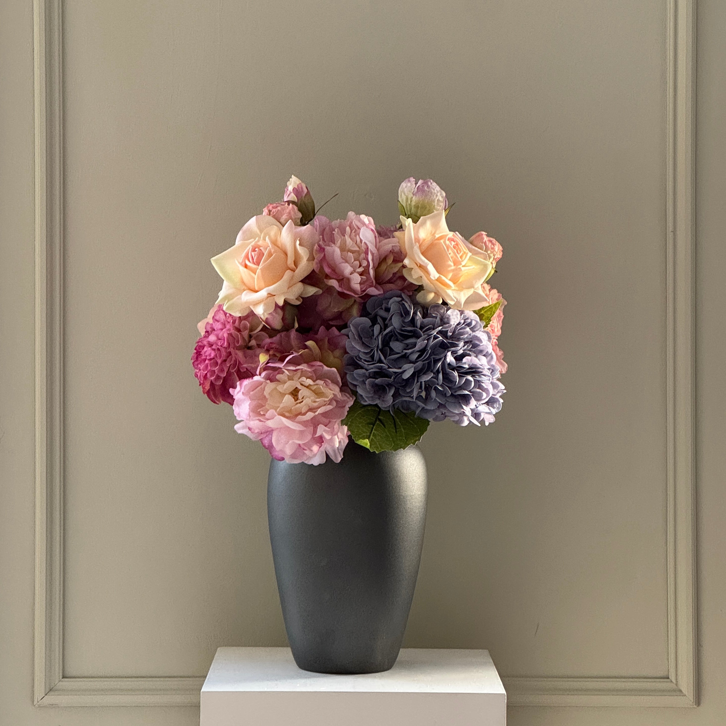 The Margot | Faux Flower Arrangements | Soft Pinks & Purples