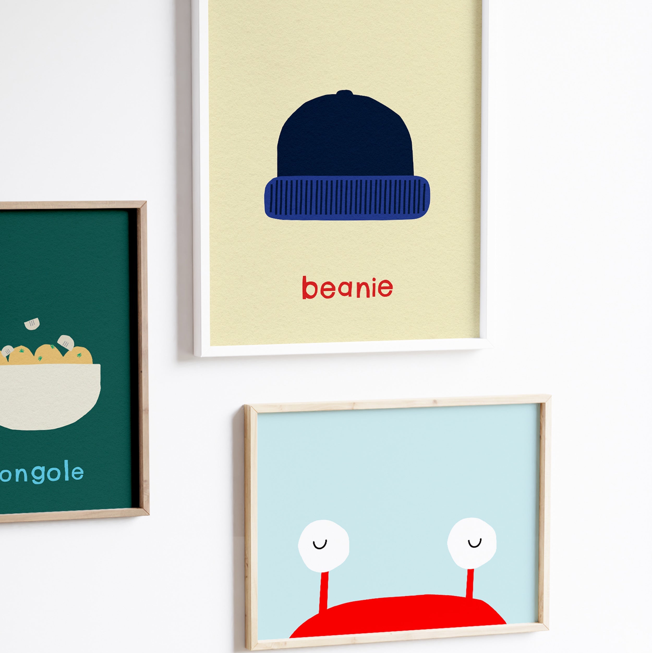 B for Beanie | Giclée Fine Art Print