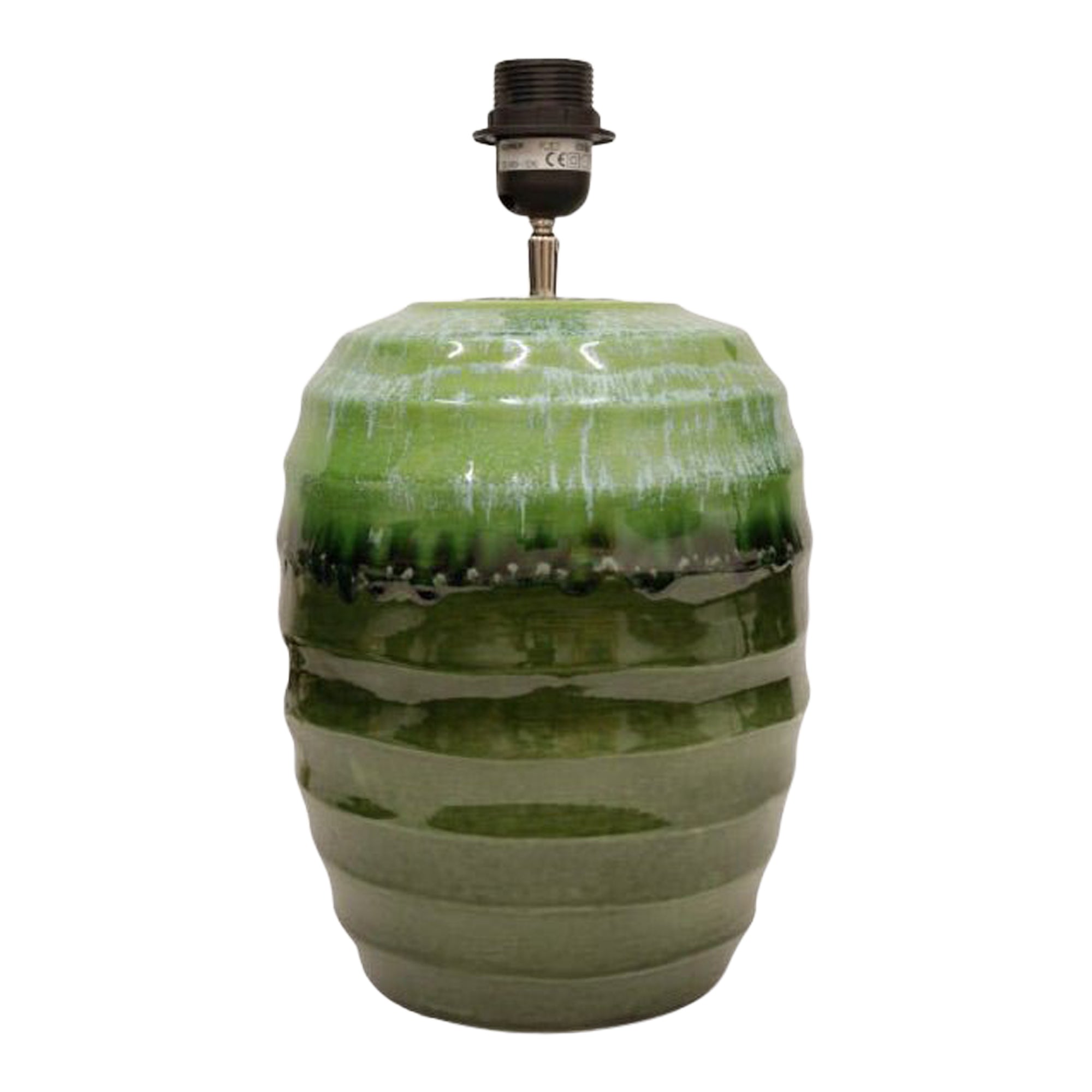 Beehive Ceramic Lamp - Green